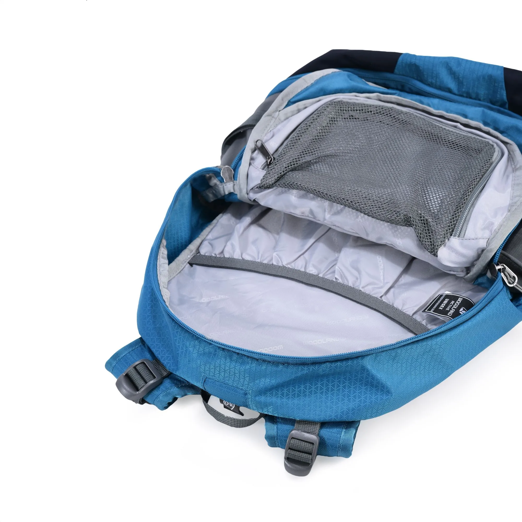 Turquoise/Navy trekking backpack - Thumbnail 6