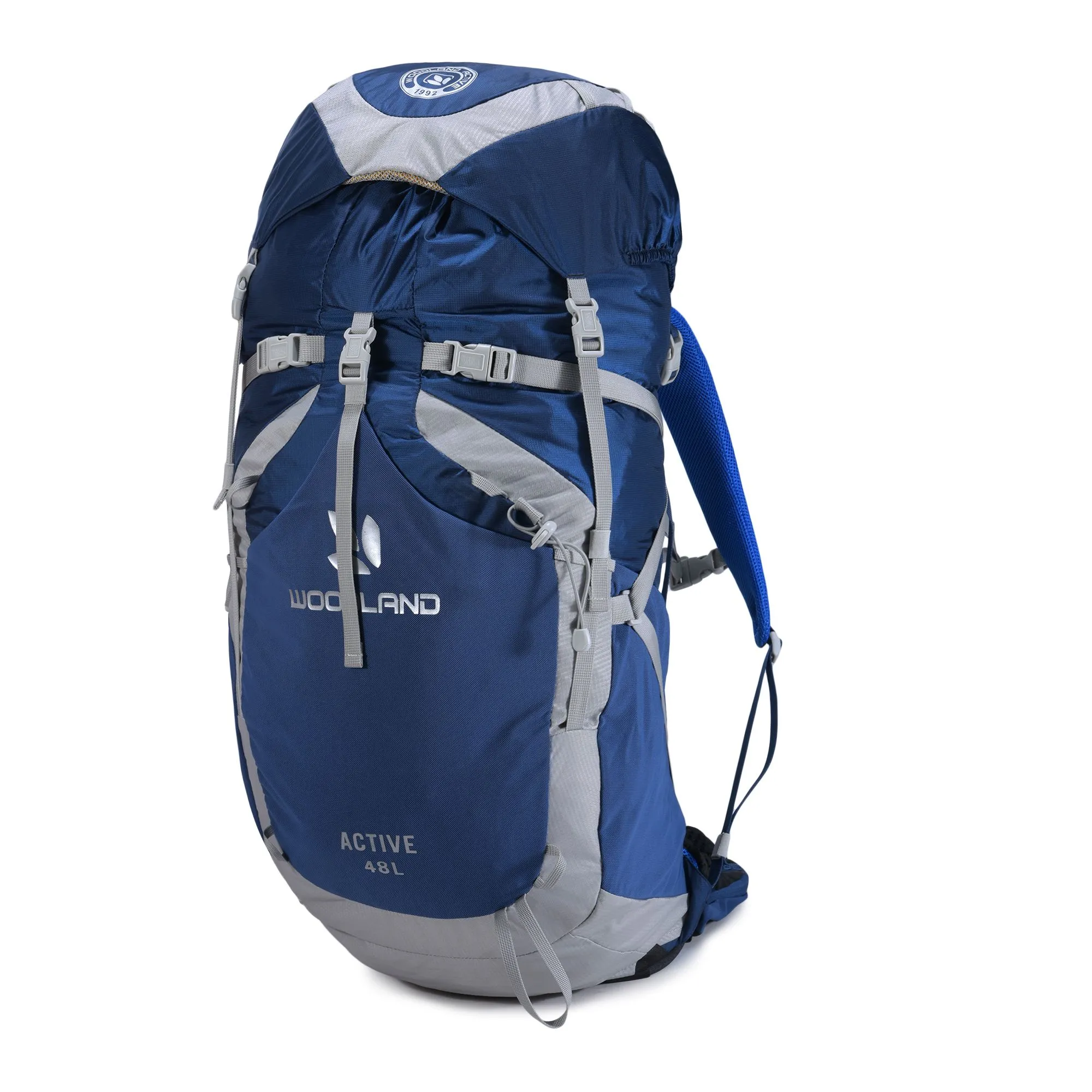 PACIFIC BLUE/LGREY trekking bag 48L - Thumbnail 1