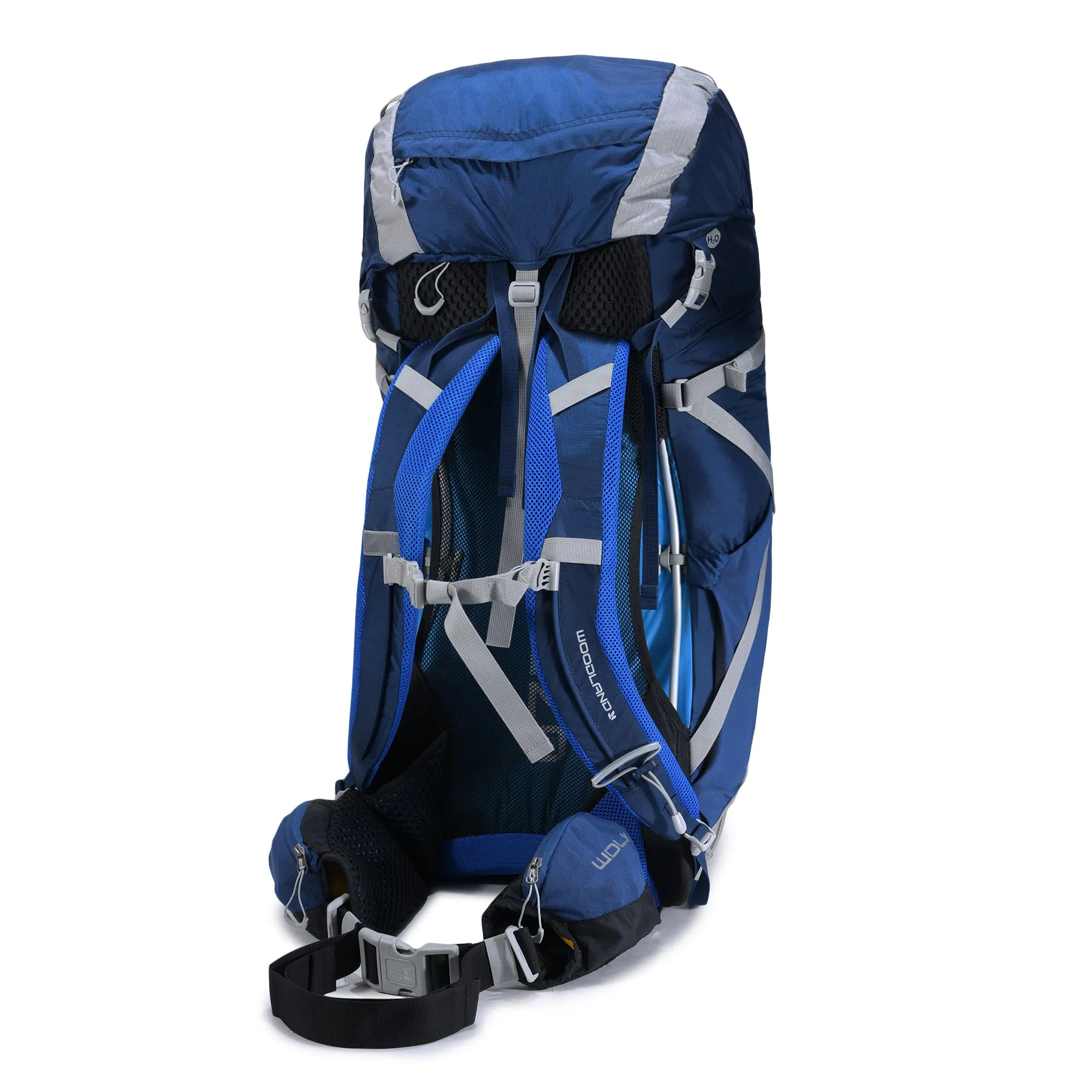 PACIFIC BLUE/LGREY trekking bag 48L - Thumbnail 3