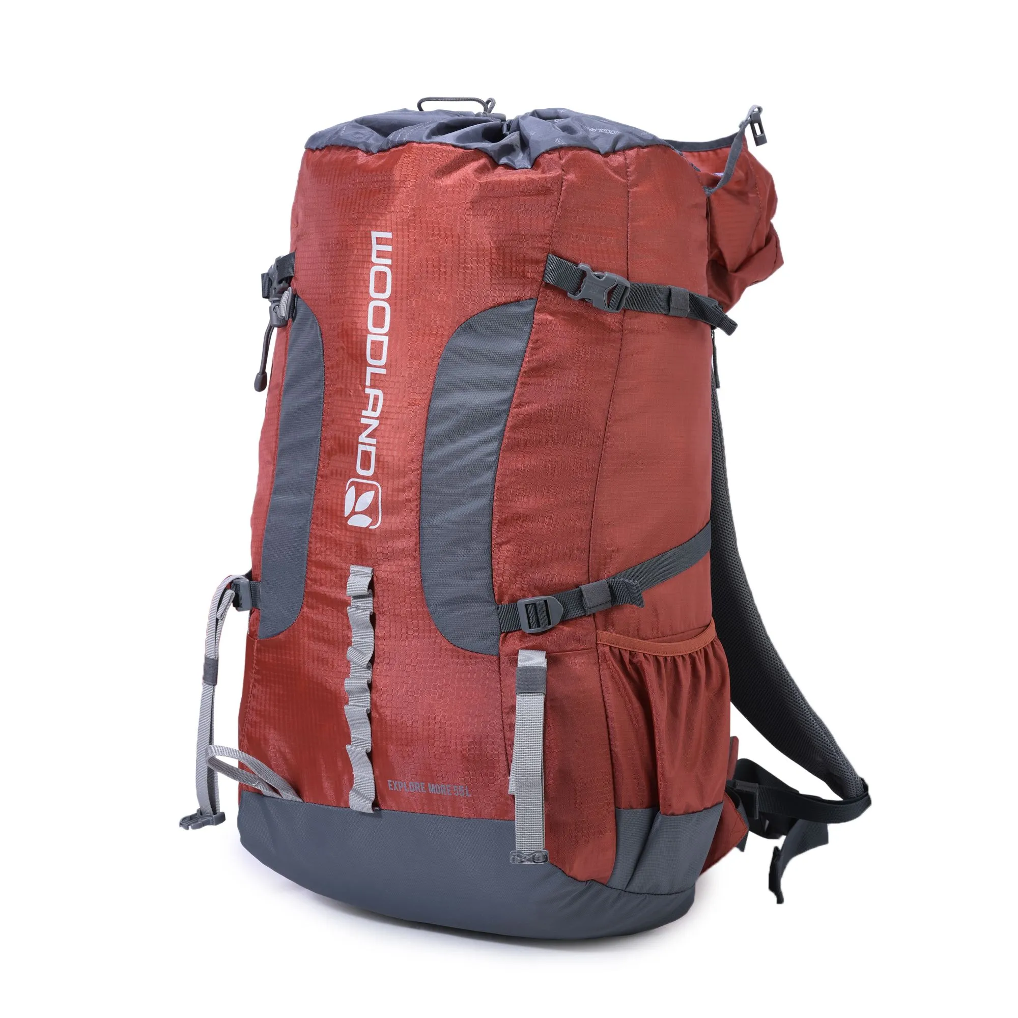 RUST/MGREY trekking bag 55L - Thumbnail 2