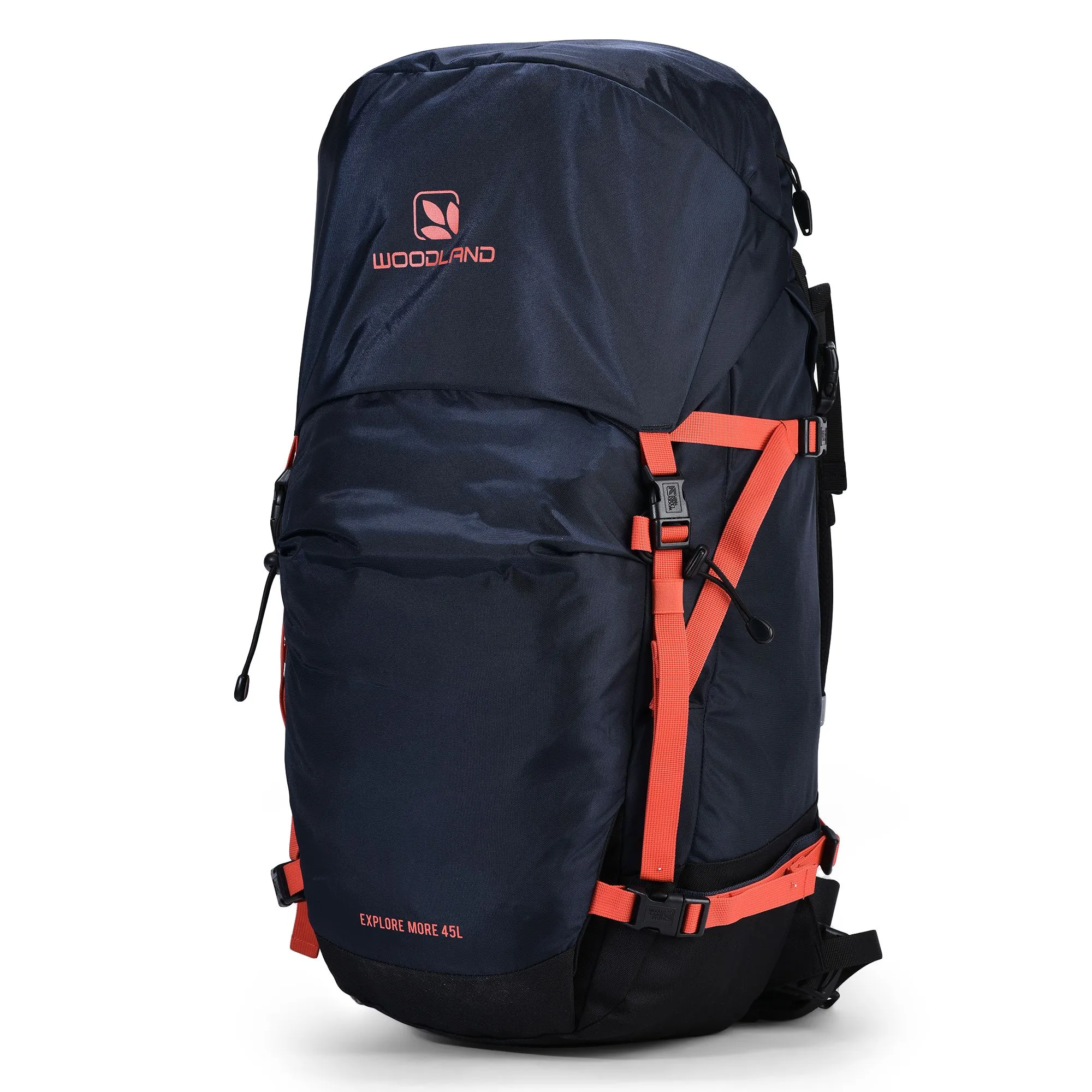 Navy and black trekking bag 45L - Image 1