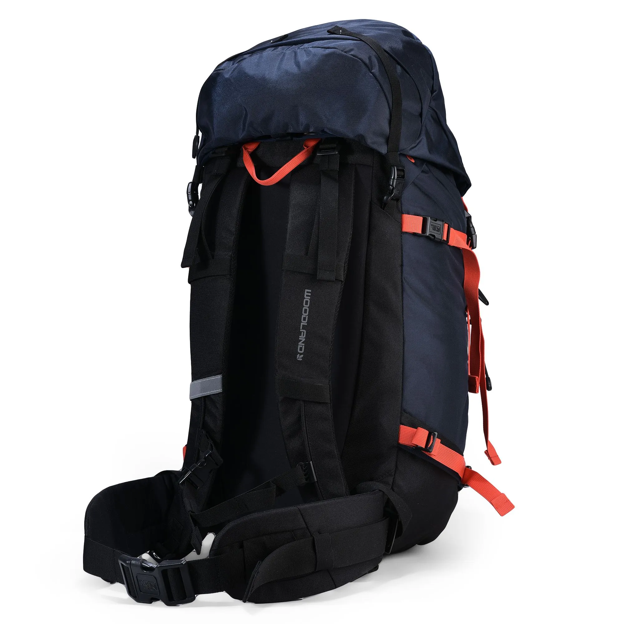 Navy and black trekking bag 45L - Thumbnail 3