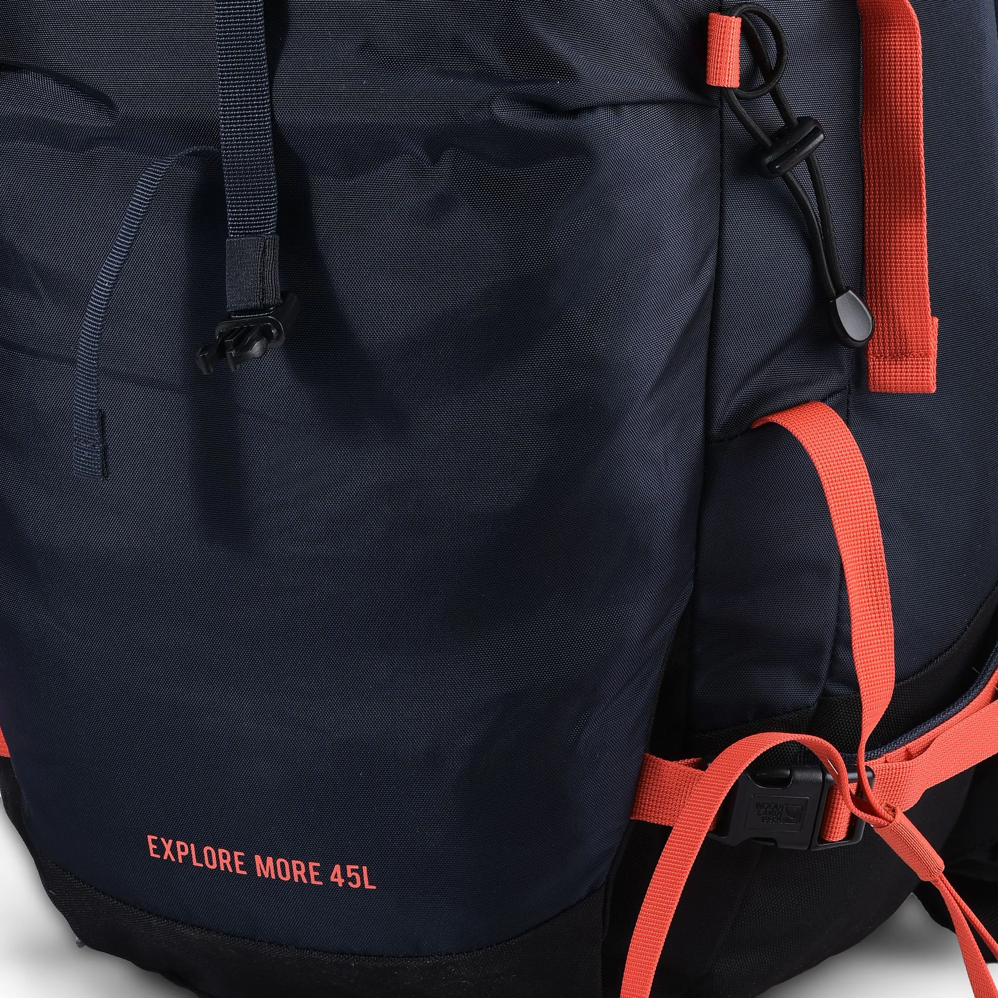 Navy and black trekking bag 45L - Thumbnail 4