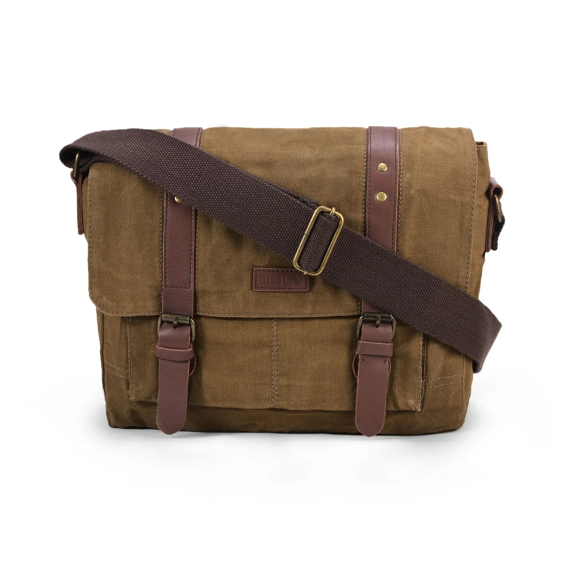 KHAKI messenger bag - Thumbnail 1