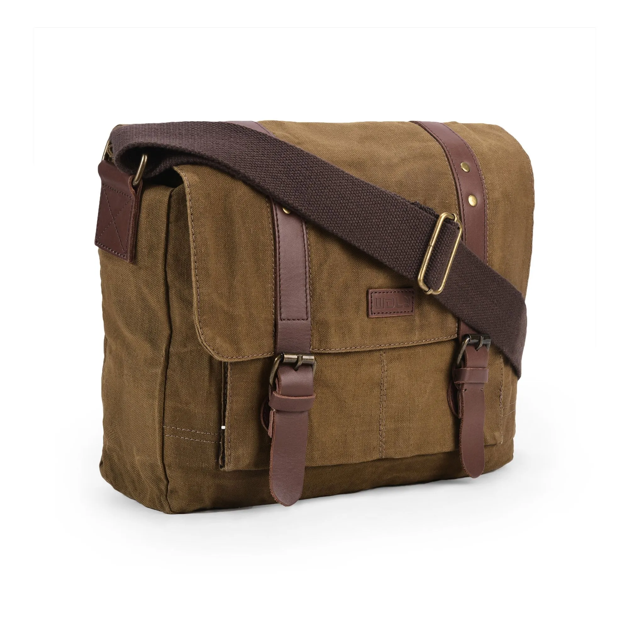 KHAKI messenger bag - Thumbnail 2