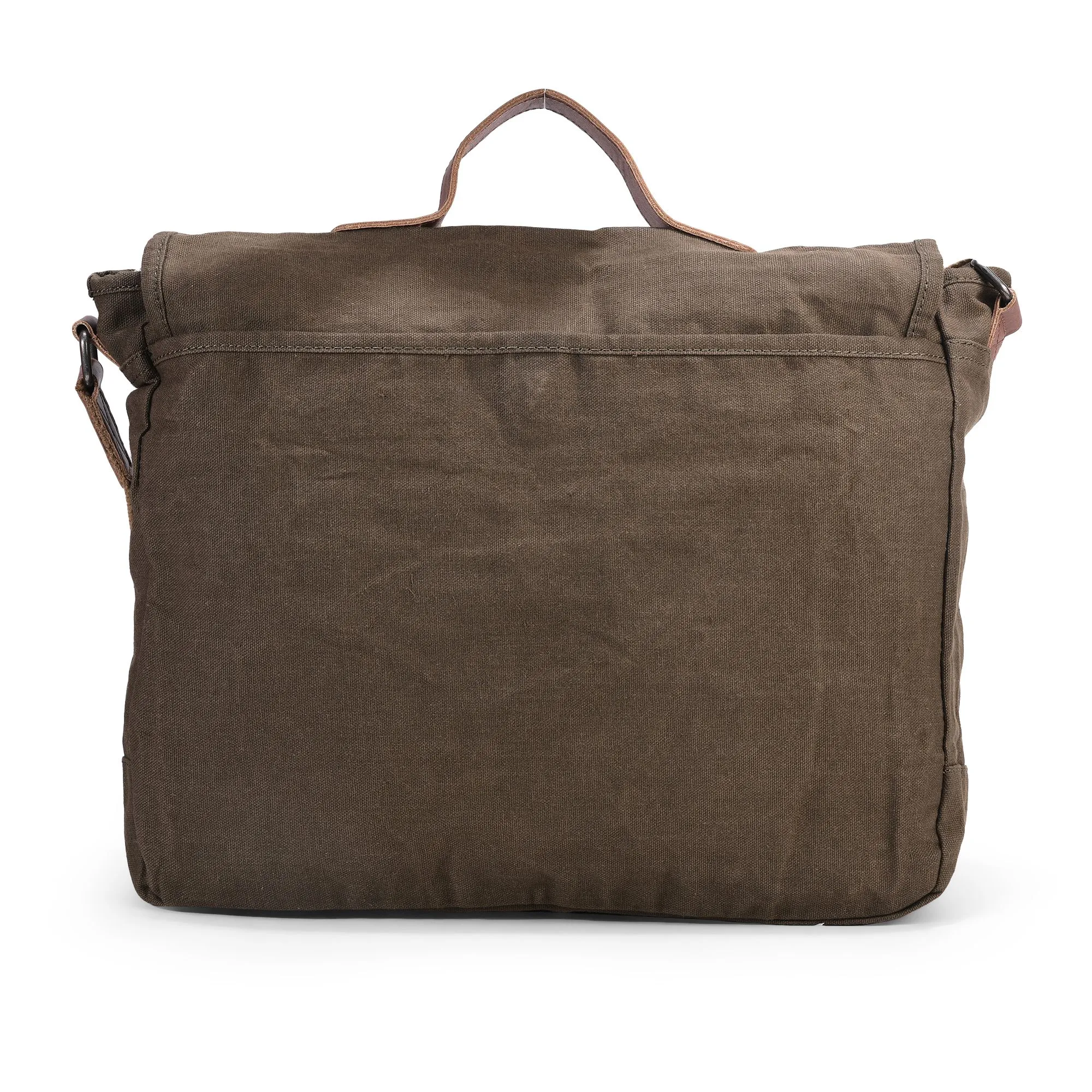 OLIVE GREEN messenger bag - Thumbnail 3