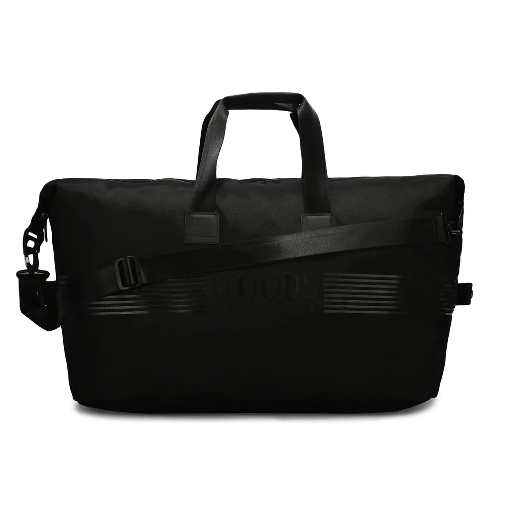 Black Unisex Duffle Bag - Image 1