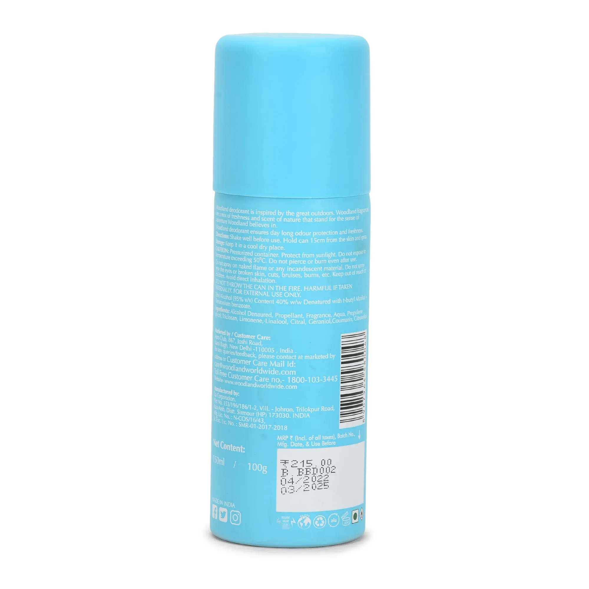 Unisex Deodorant Tripack - Thumbnail 5