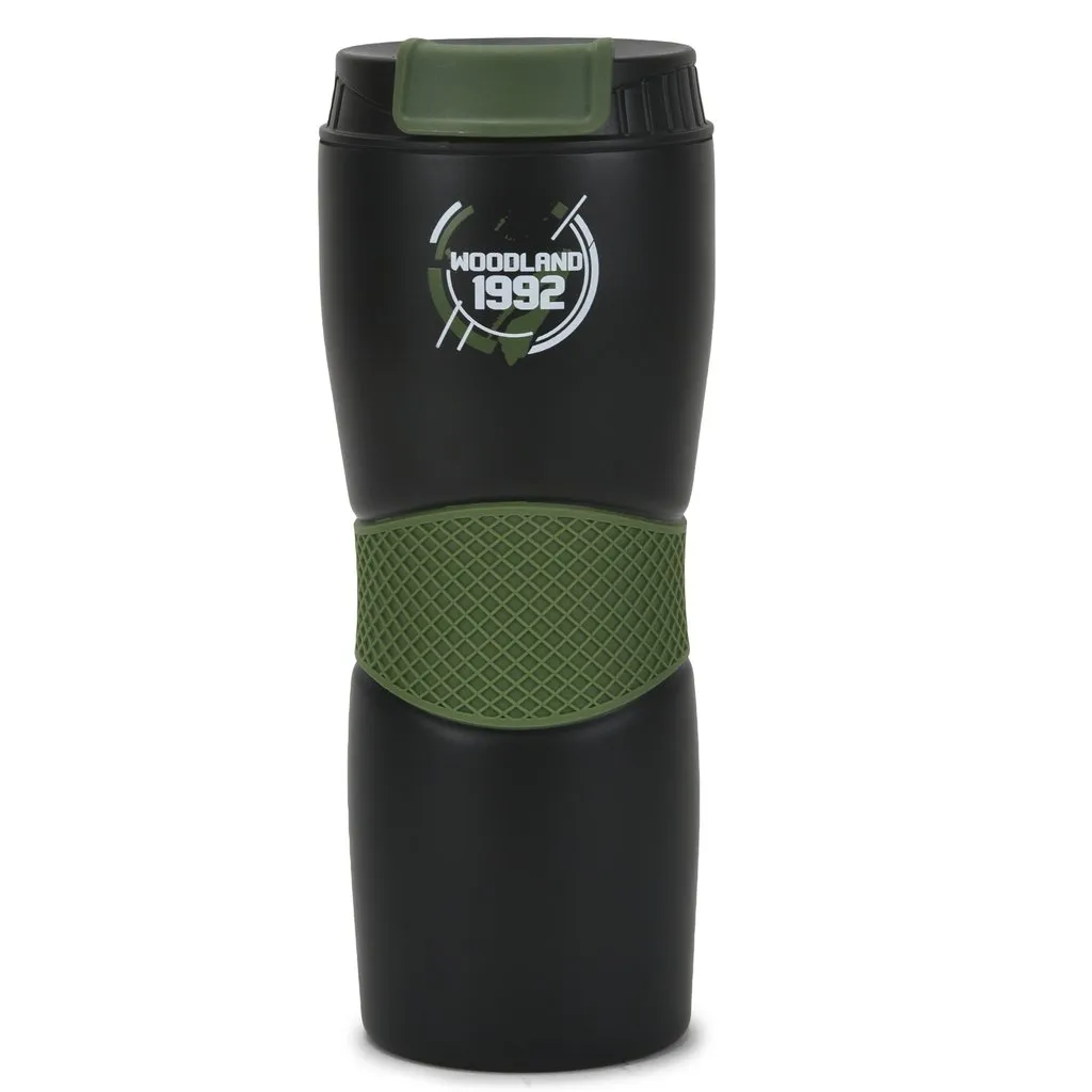Black/Olive Stainless steel sipper - Image 1