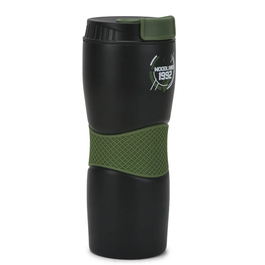 Black/Olive Stainless steel sipper - Thumbnail 3