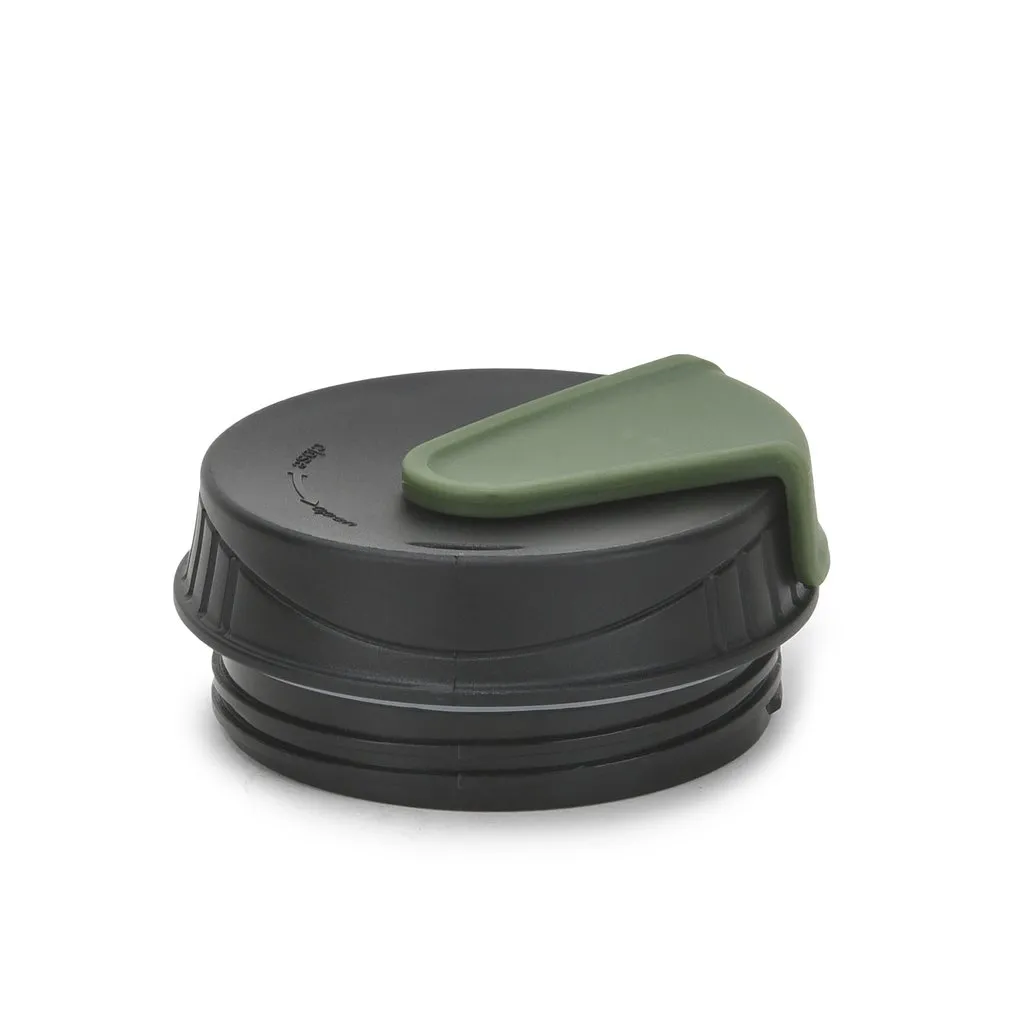 Black/Olive Stainless steel sipper - Thumbnail 6