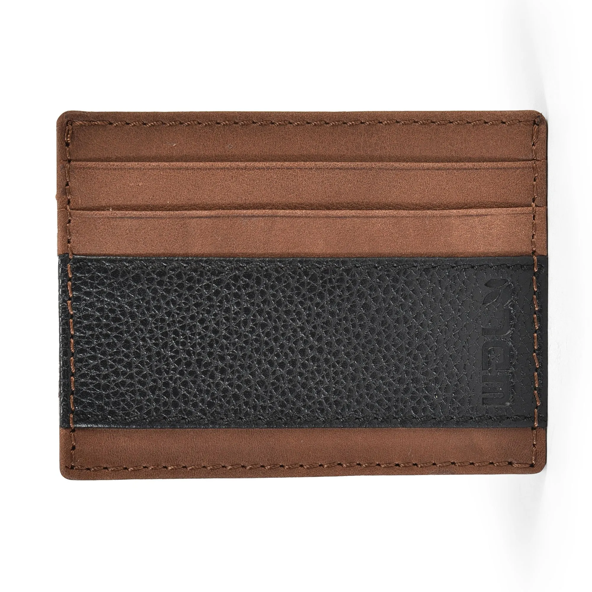 Tan Leather Card Holder - Image 1