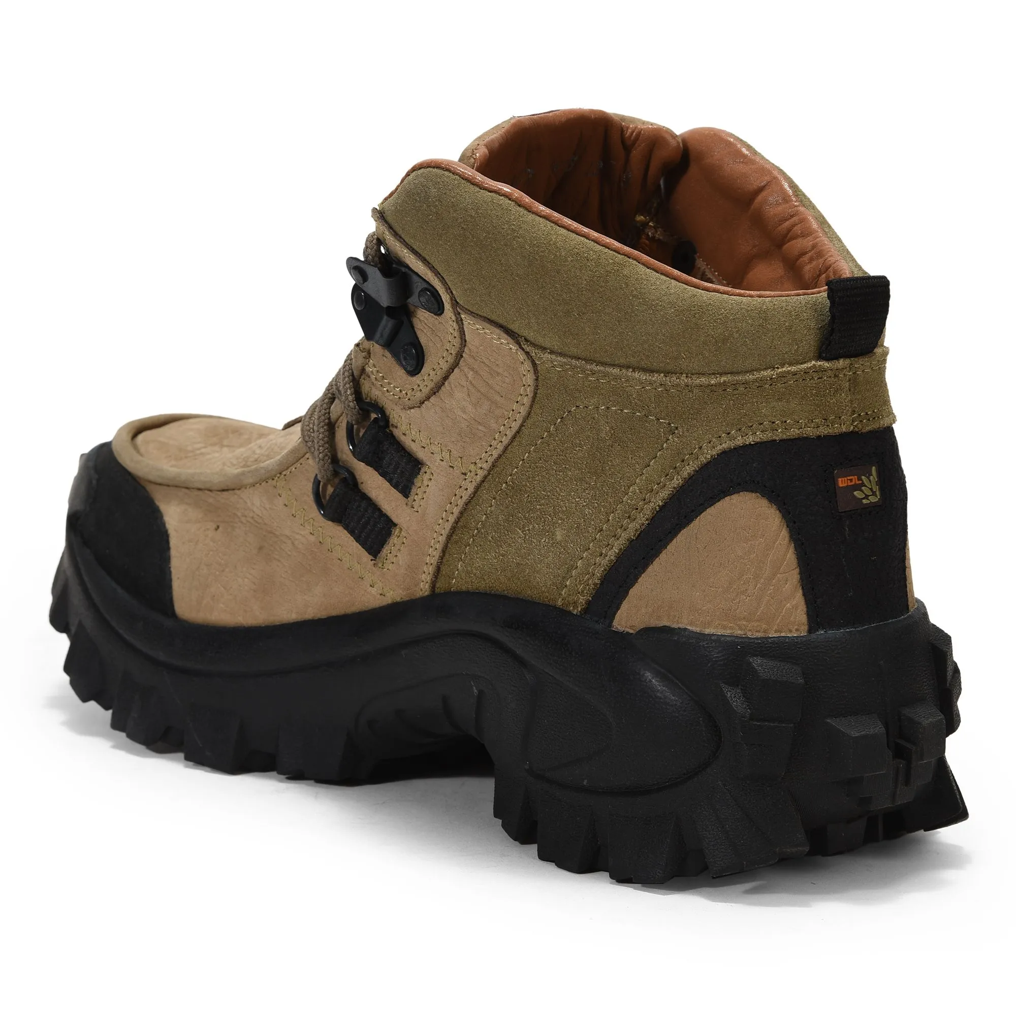 Woodland Khaki trekking shoes - Thumbnail 5
