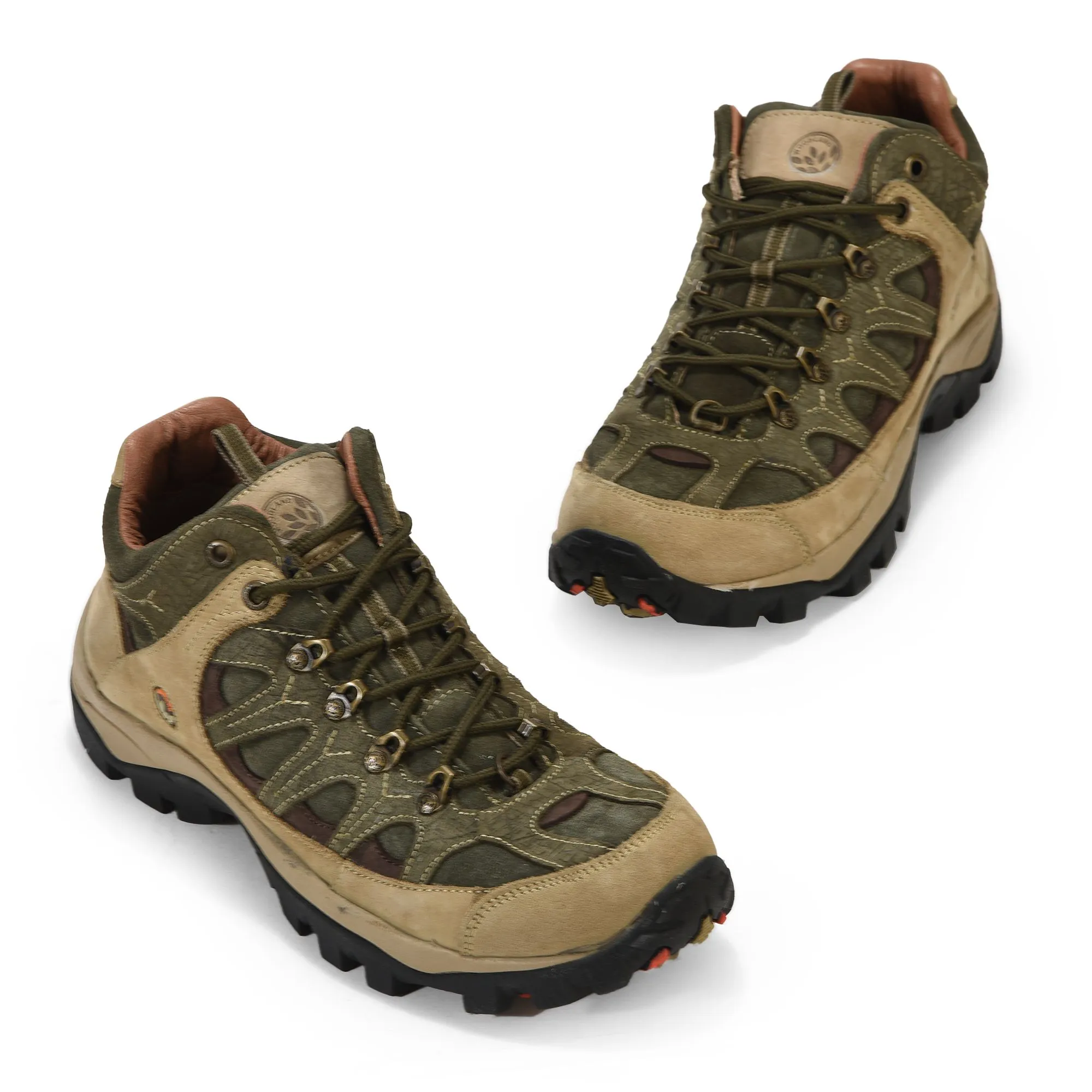 Woodland OLIVE trekking shoes - Thumbnail 2