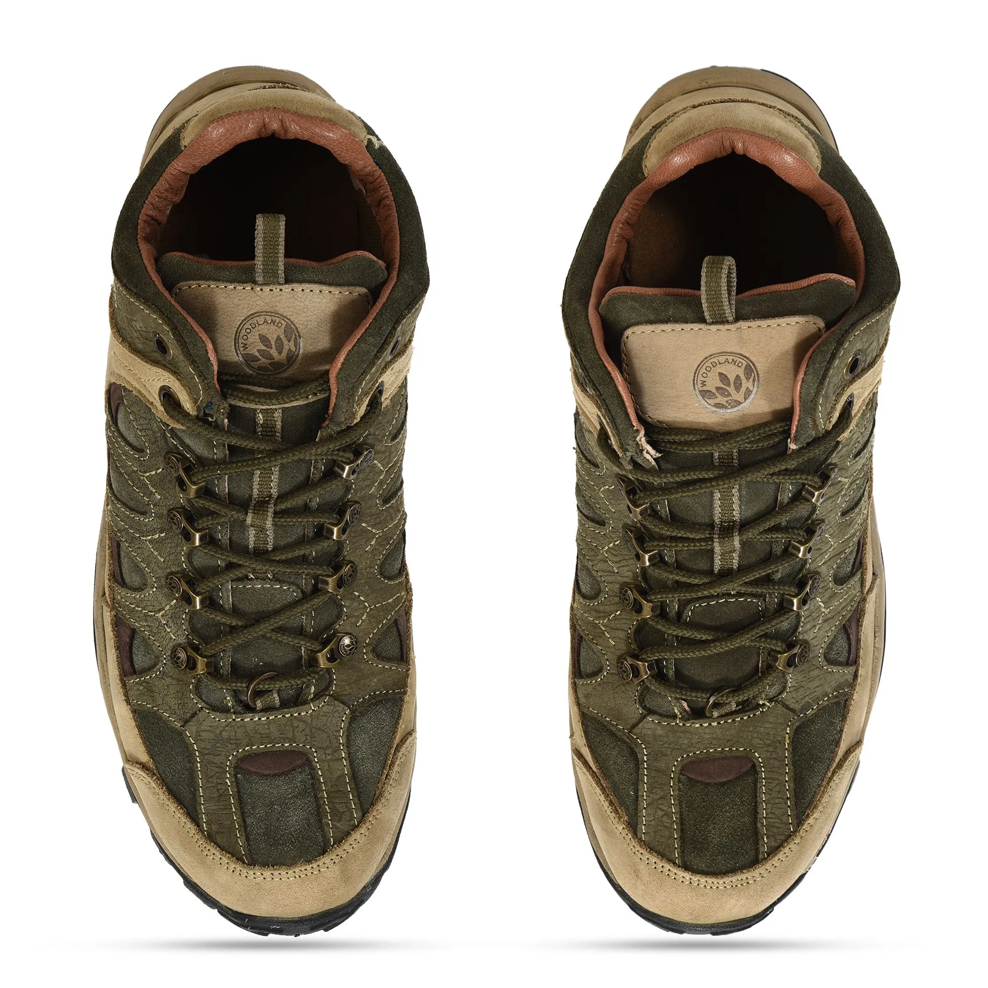 Woodland OLIVE trekking shoes - Thumbnail 3