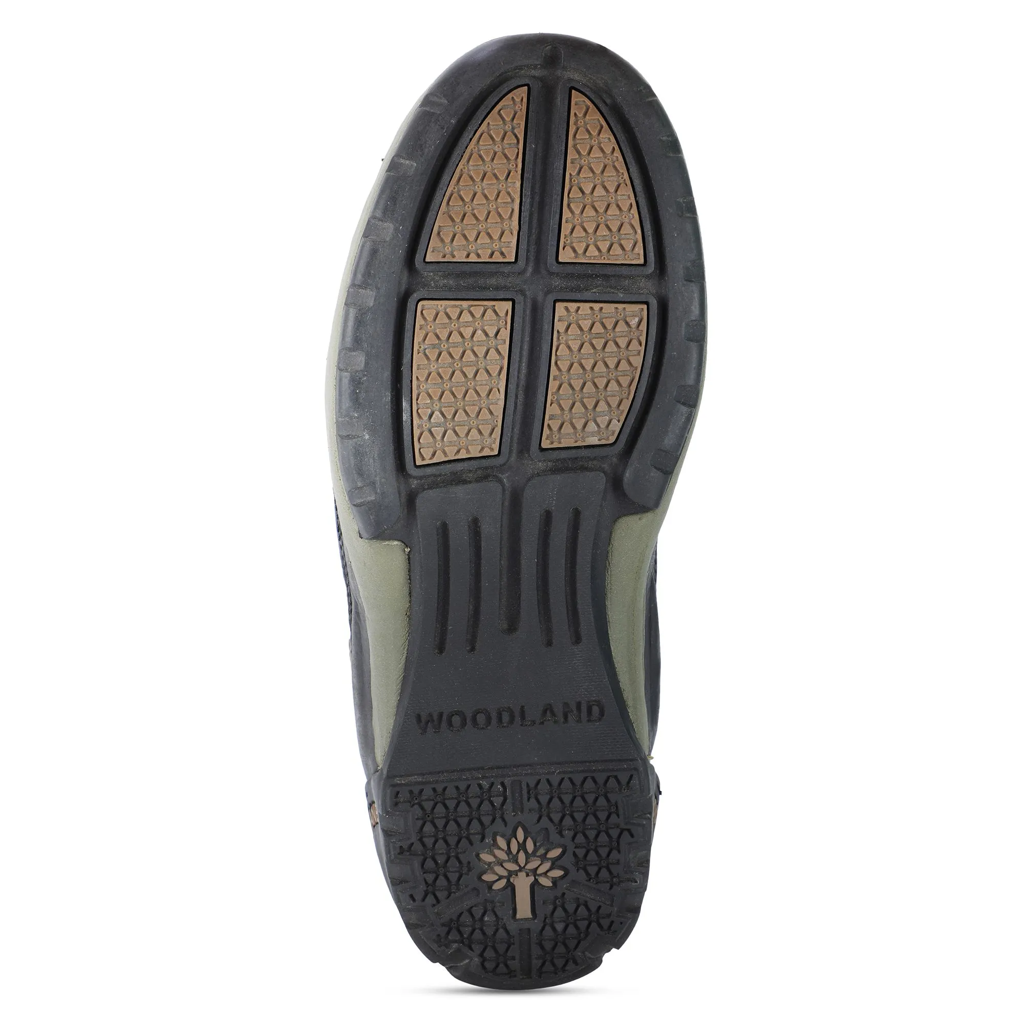 Woodland OLIVE GREEN low ankle boots - Thumbnail 7