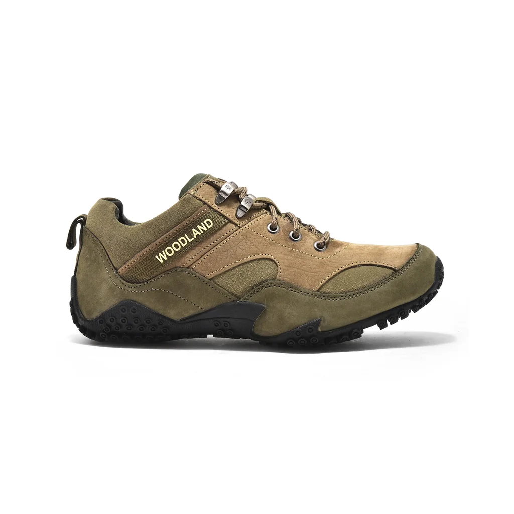 Khaki casual shoes for men - Image 1
