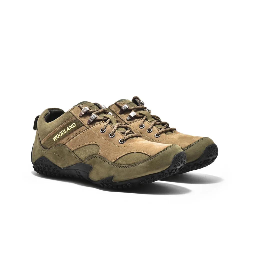 Khaki casual shoes for men - Thumbnail 6