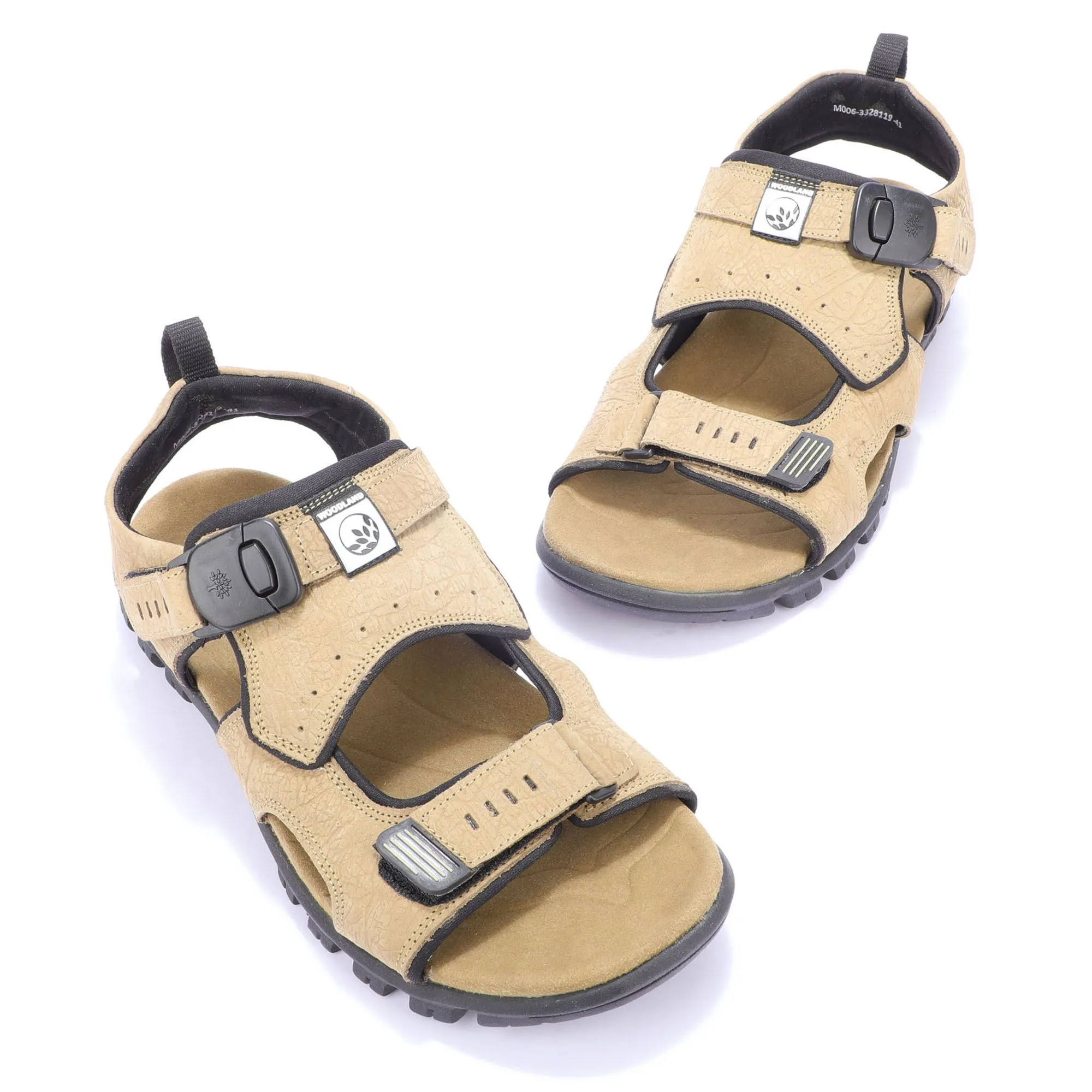 Khaki floater sandal for men - Thumbnail 2