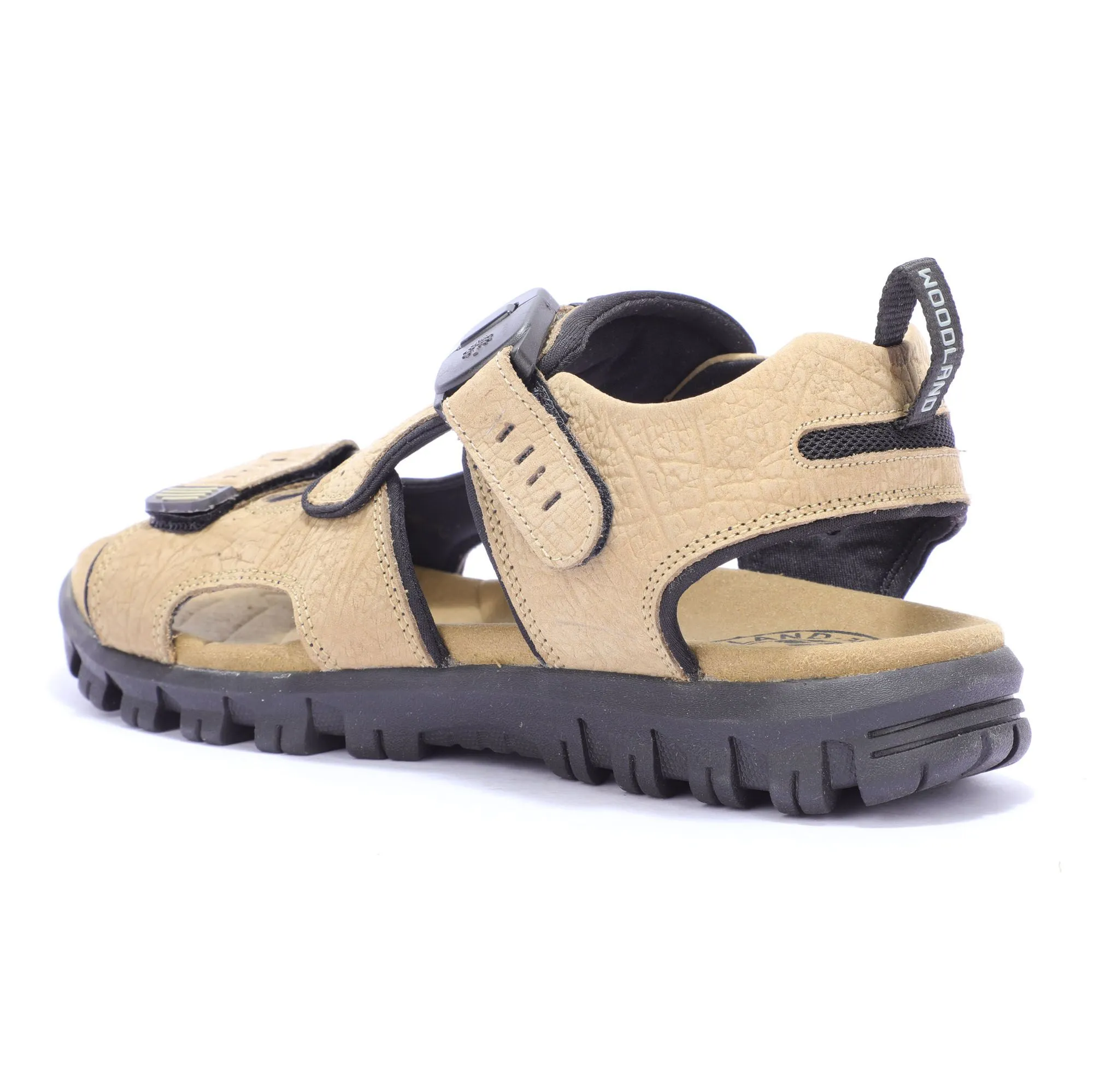 Khaki floater sandal for men - Thumbnail 5