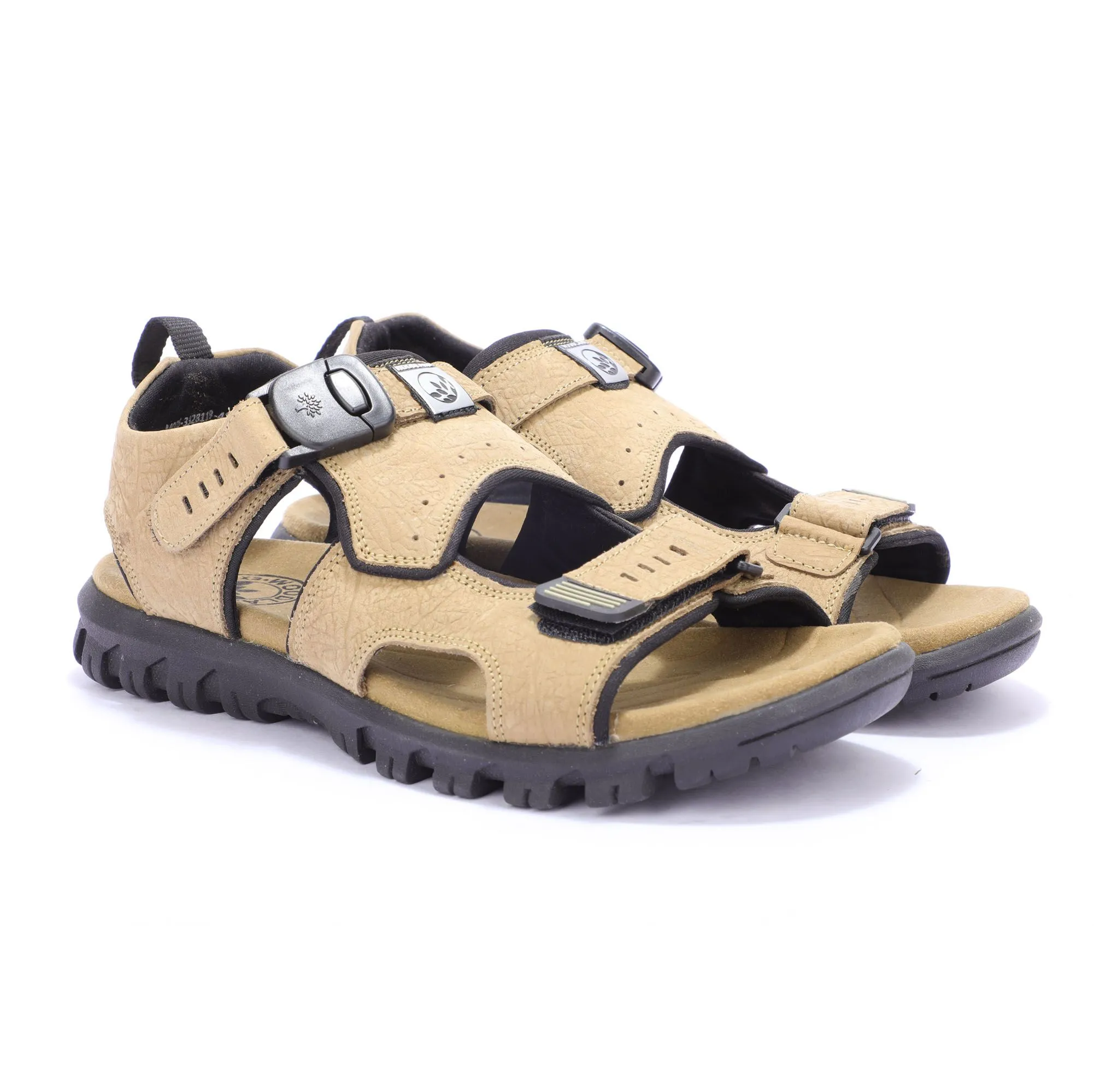 Khaki floater sandal for men - Thumbnail 6