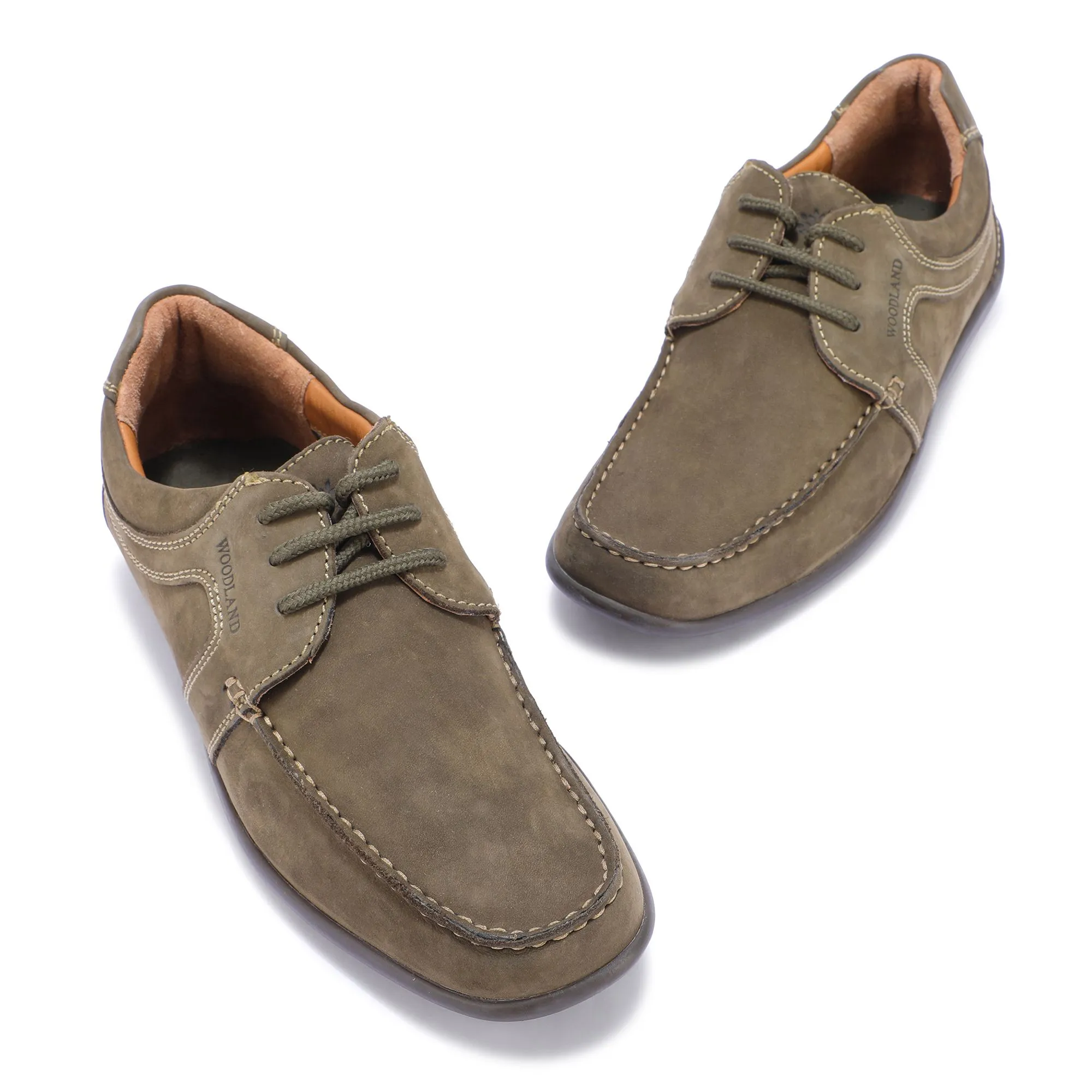 Woodland olive casual shoes - Thumbnail 2