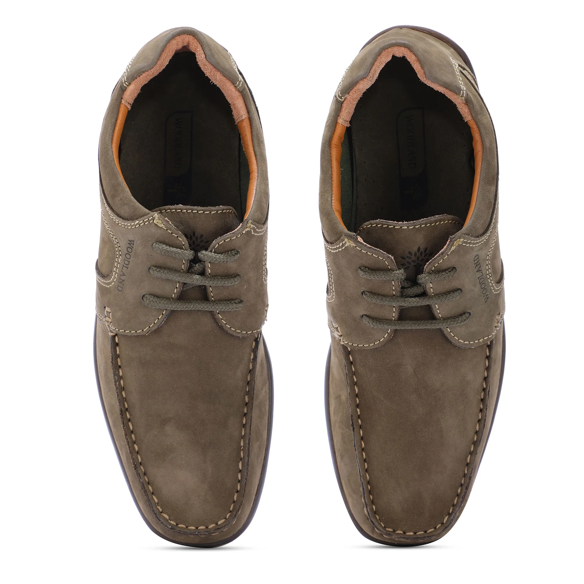Woodland olive casual shoes - Thumbnail 3