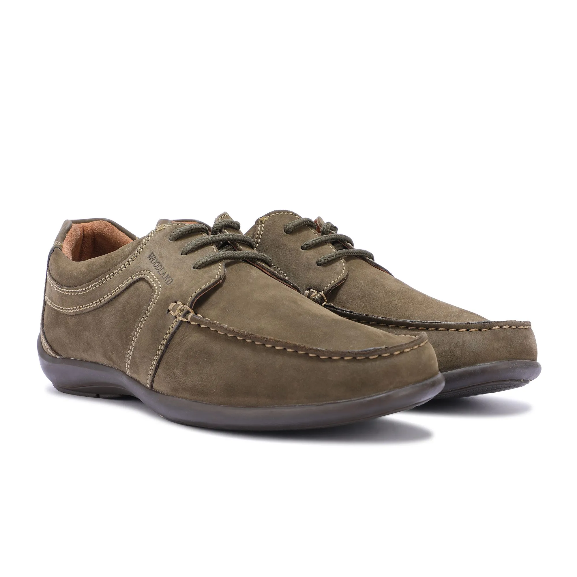 Woodland olive casual shoes - Thumbnail 6