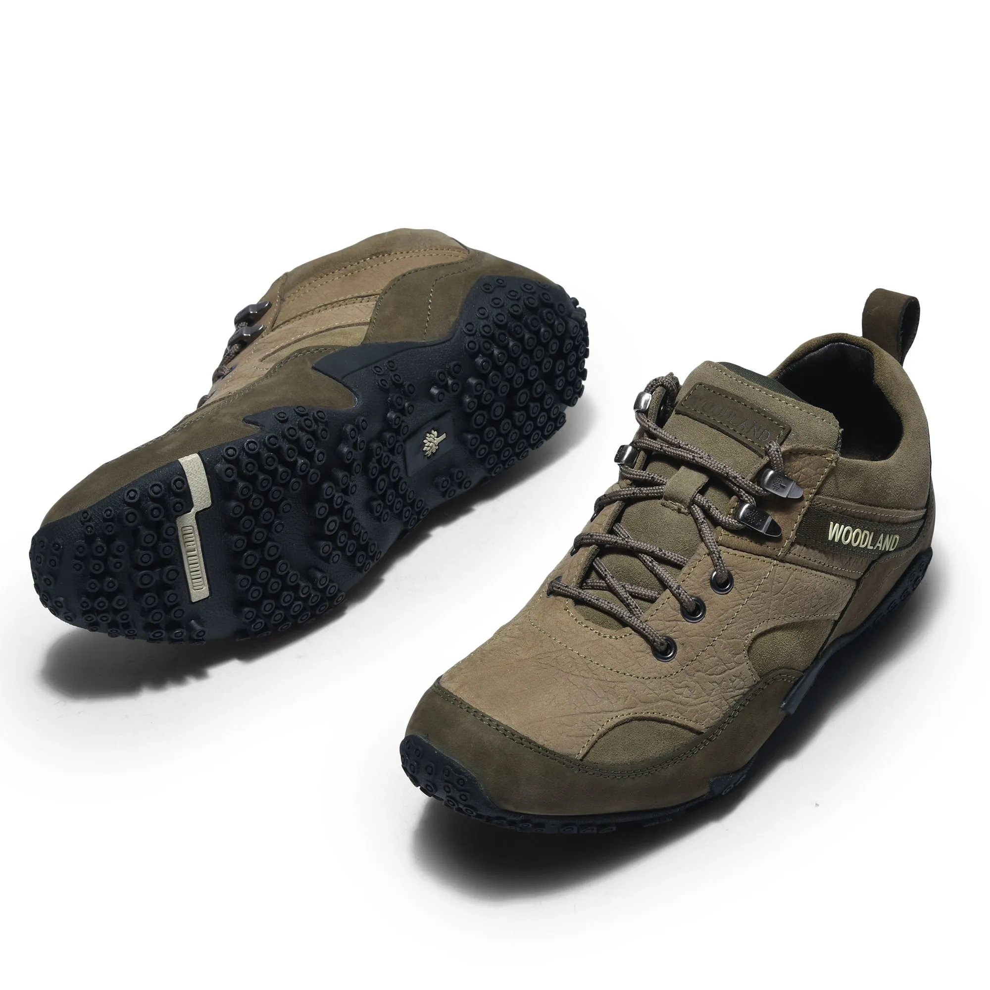Khaki hiking shoes - Thumbnail 4