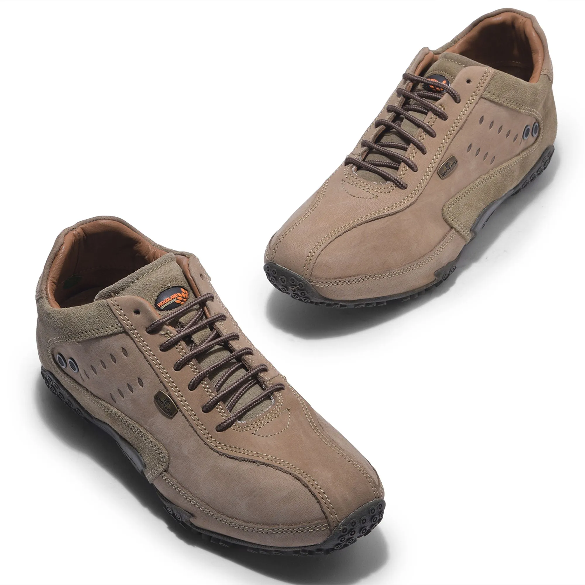 Woodland Khaki casual shoes - Thumbnail 2