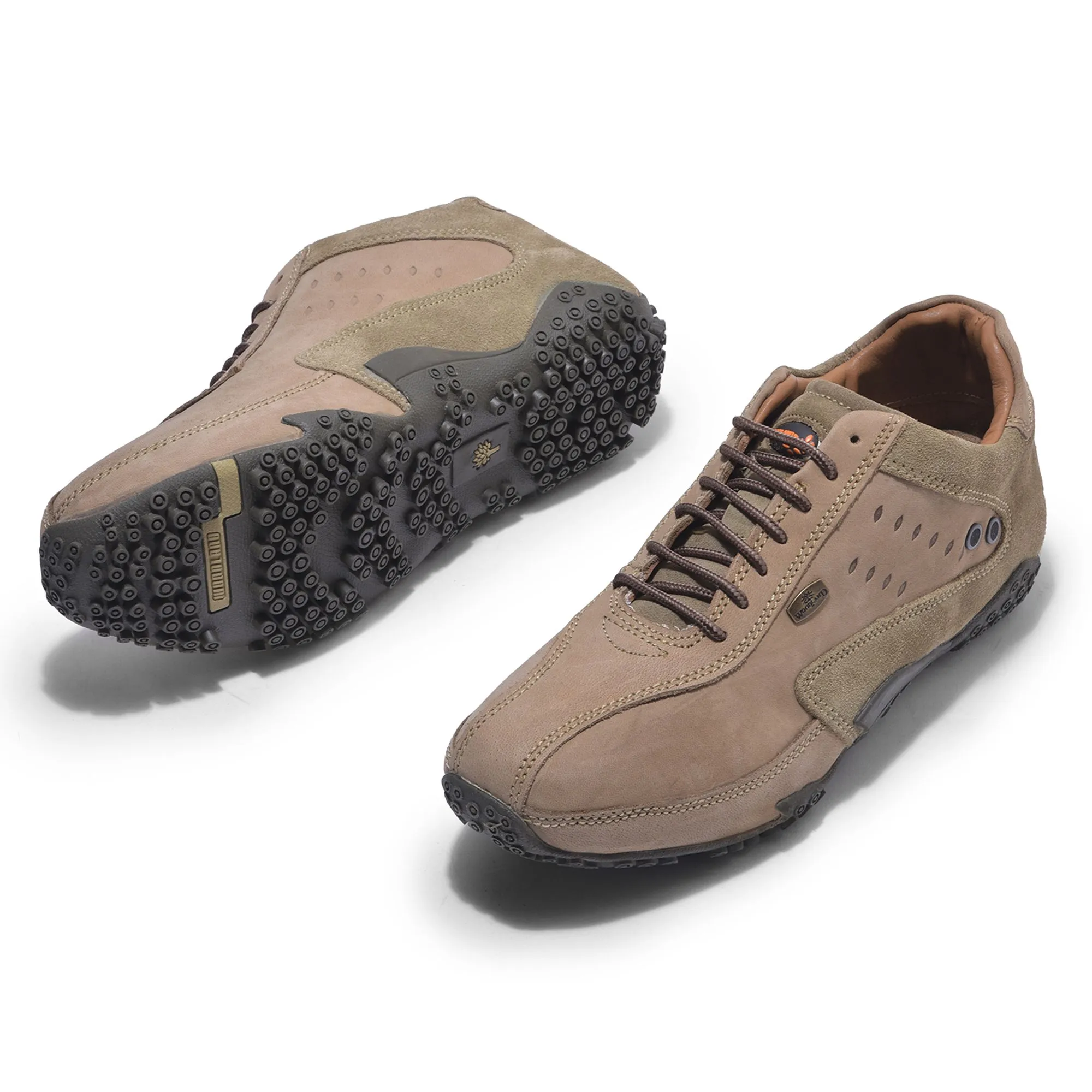 Woodland Khaki casual shoes - Thumbnail 4