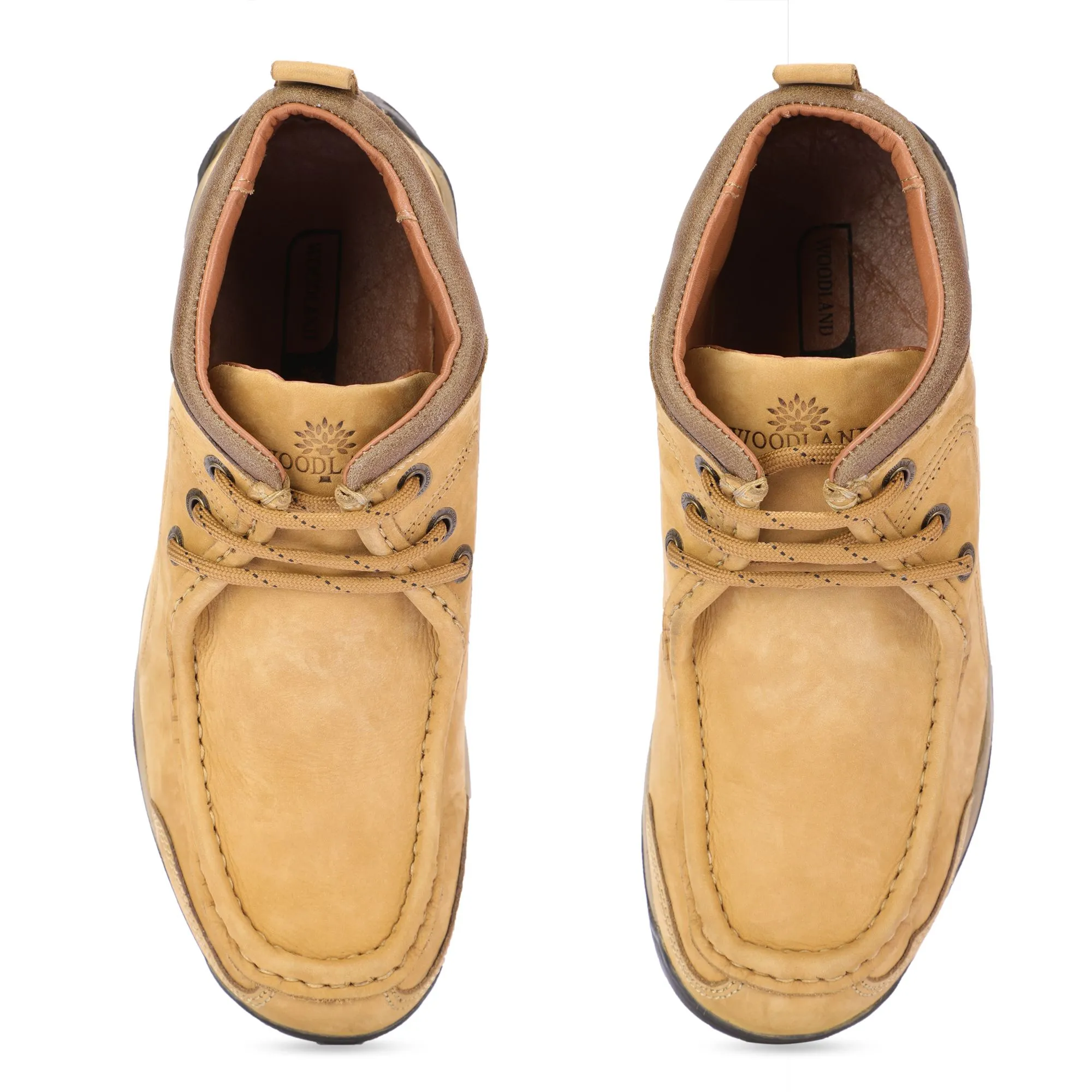 WOODLAND CAMEL CHUKKA SHOES - Thumbnail 3