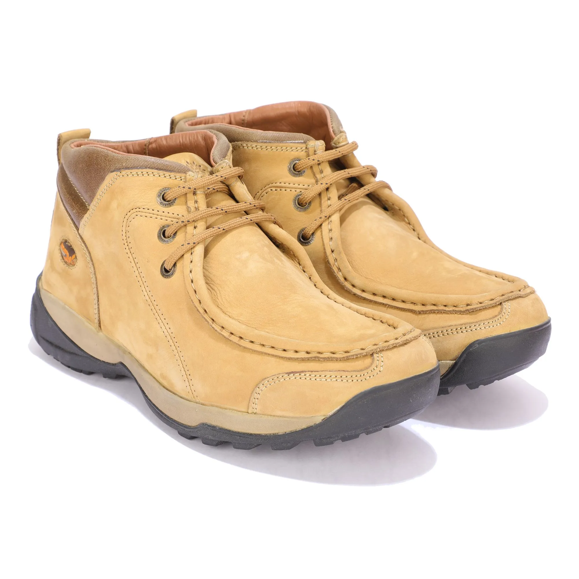 WOODLAND CAMEL CHUKKA SHOES - Thumbnail 6