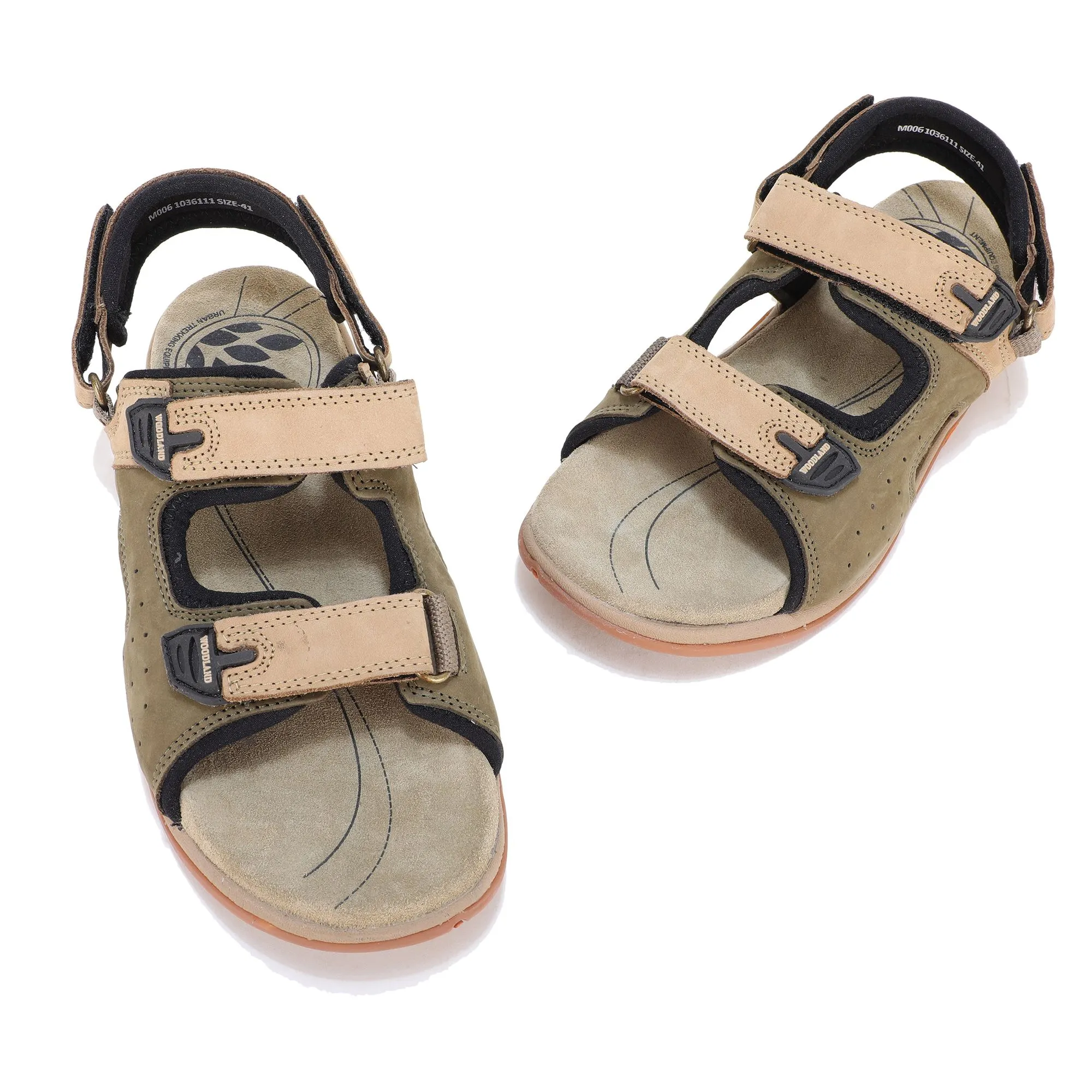 Woodland Olive floater Sandals - Thumbnail 2