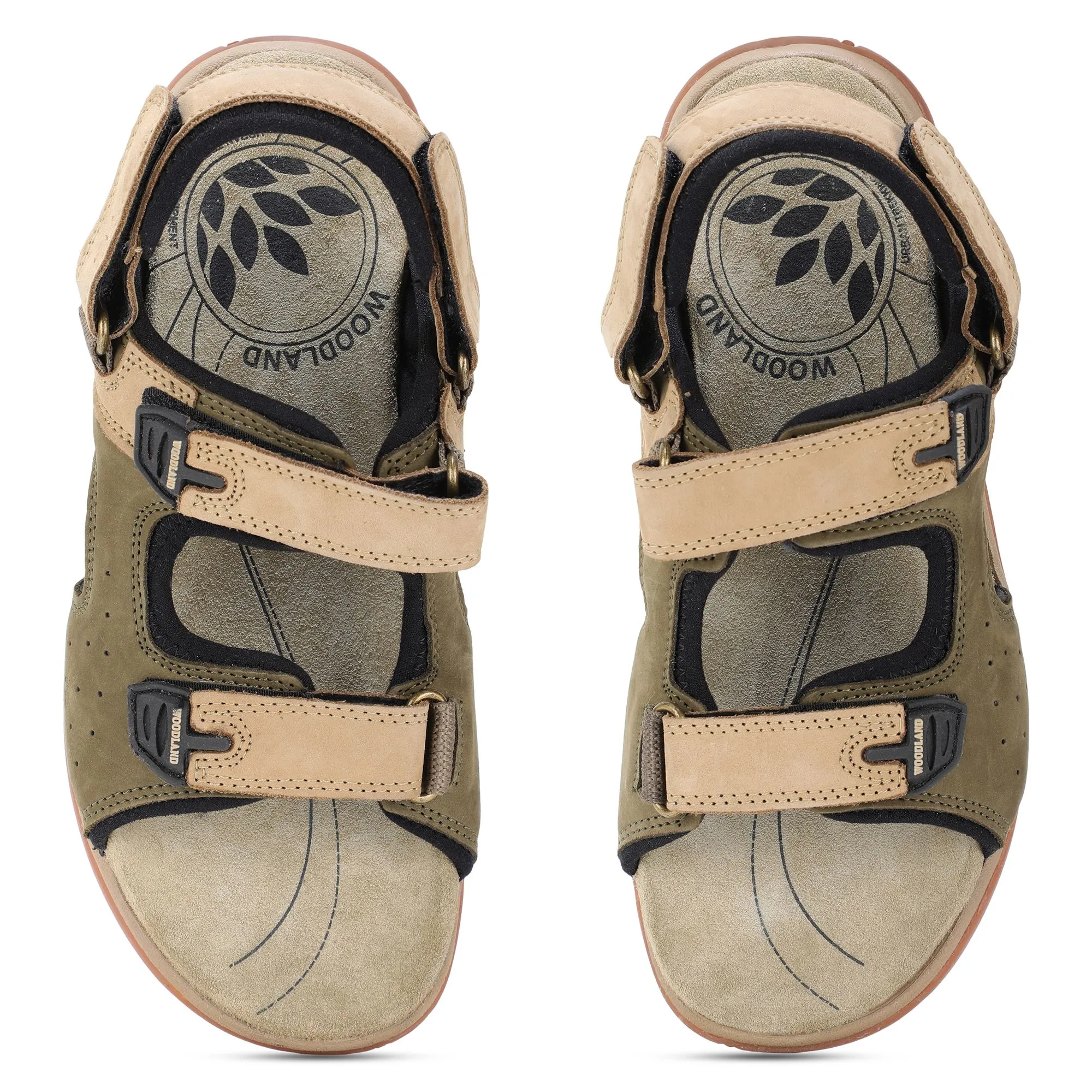 Woodland Olive floater Sandals - Thumbnail 3