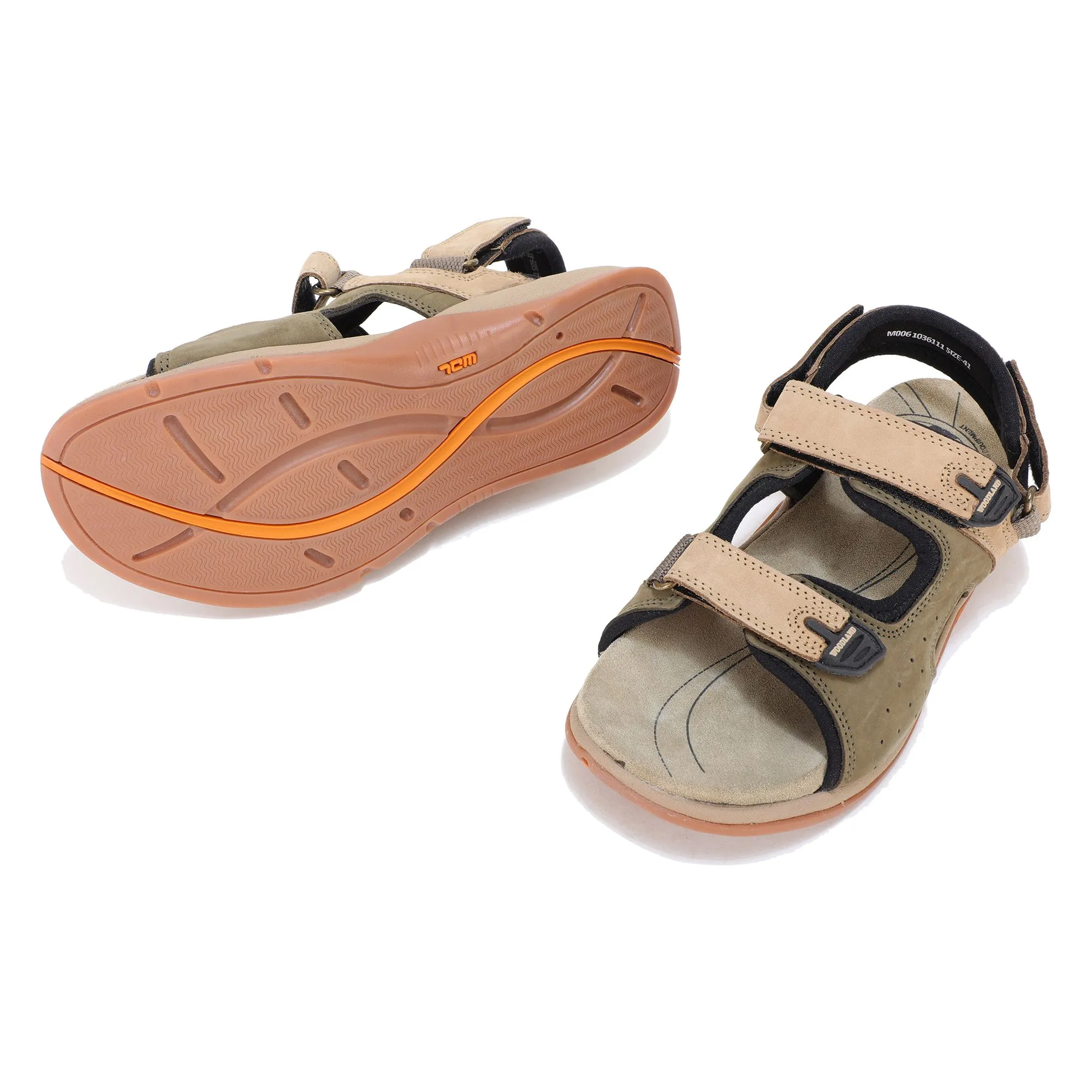 Woodland Olive floater Sandals - Thumbnail 4