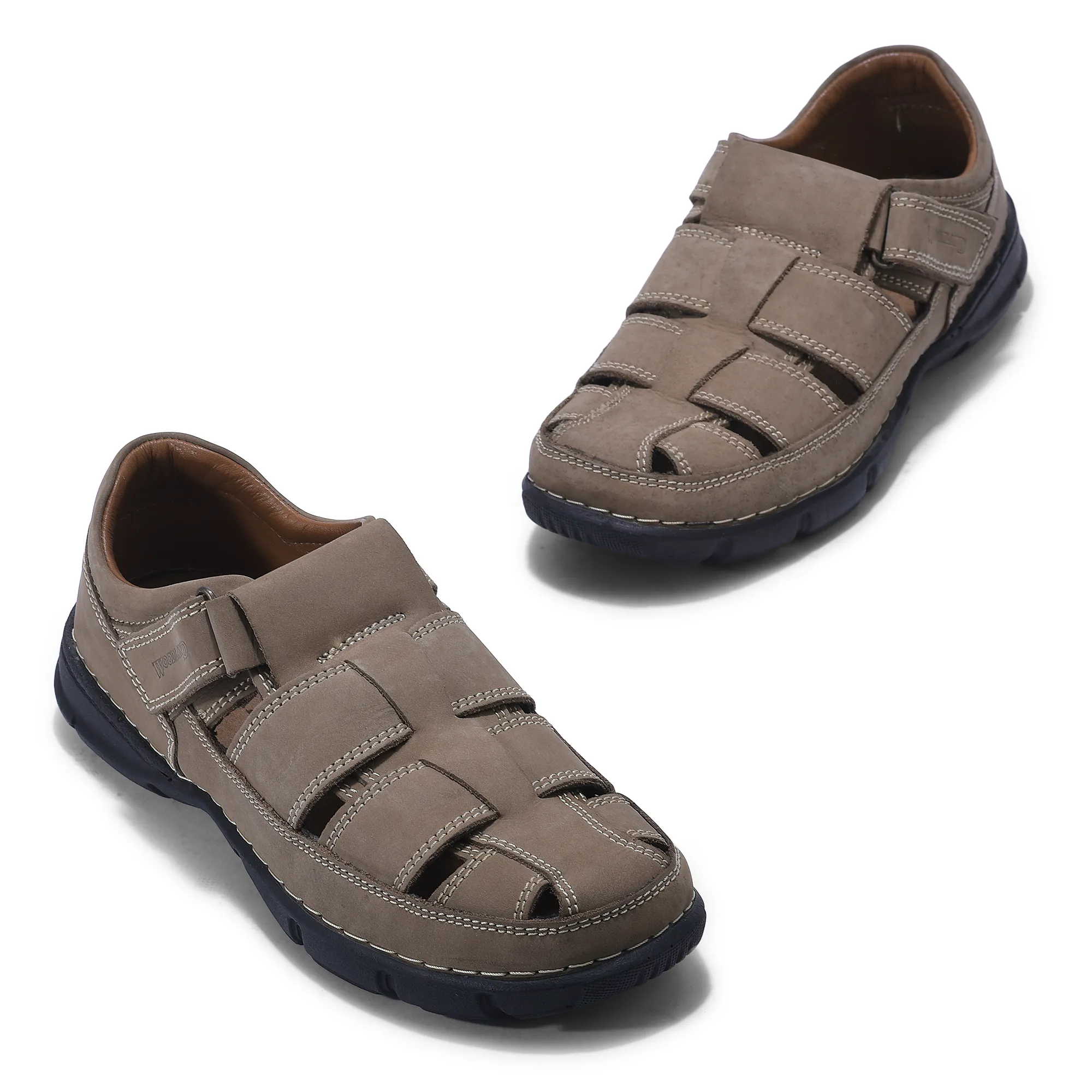 Woodland Khaki casual sandals - Thumbnail 2