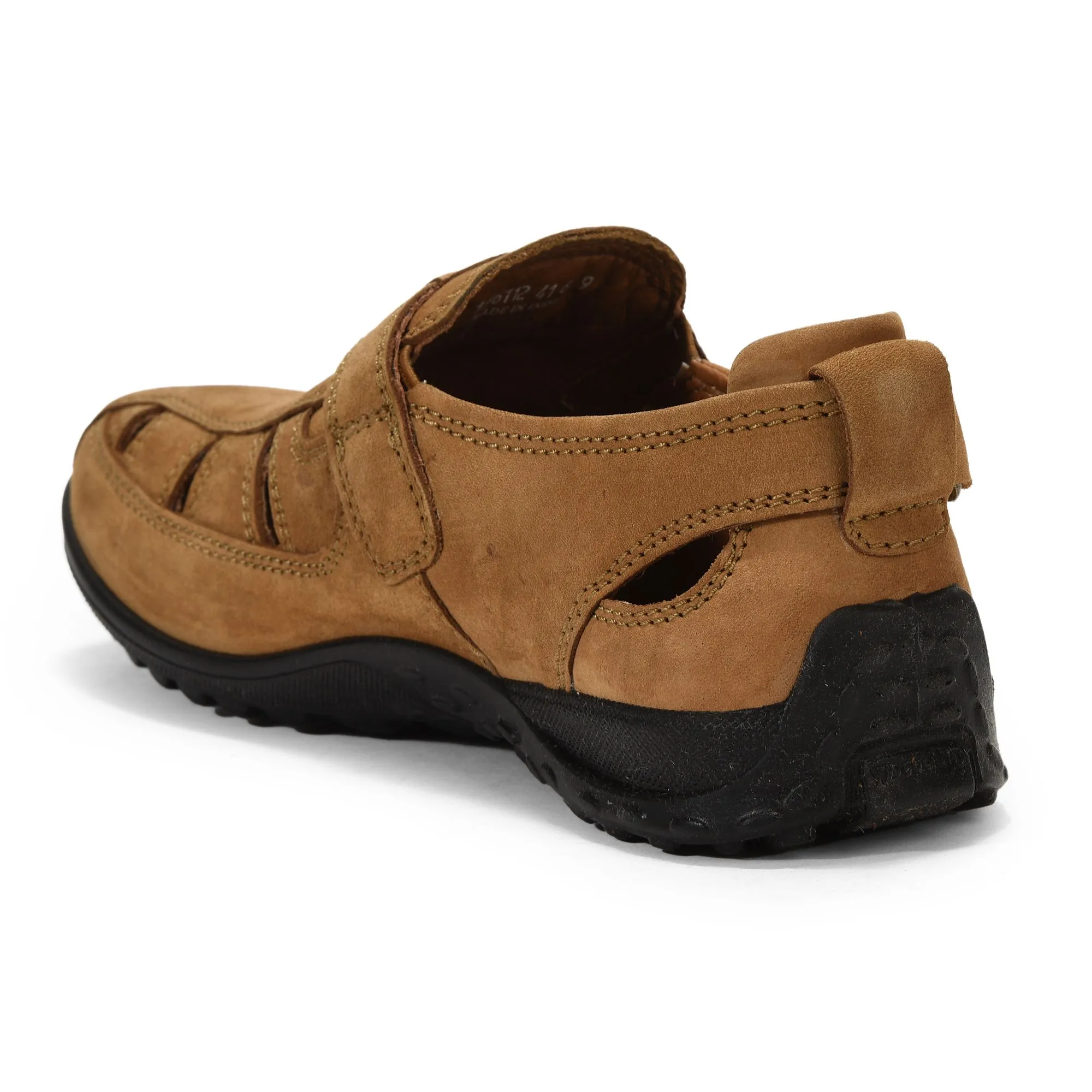 Camel closed toe sandal - Thumbnail 5