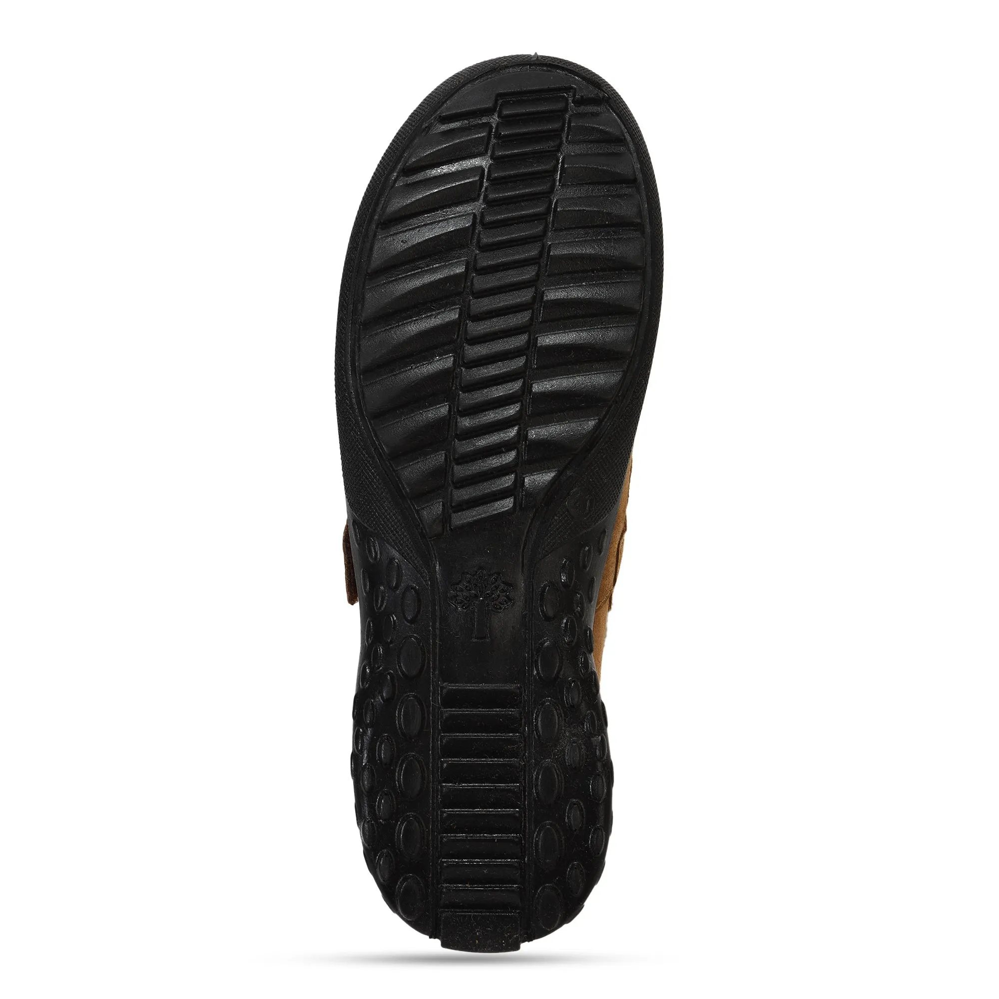 Camel closed toe sandal - Thumbnail 7