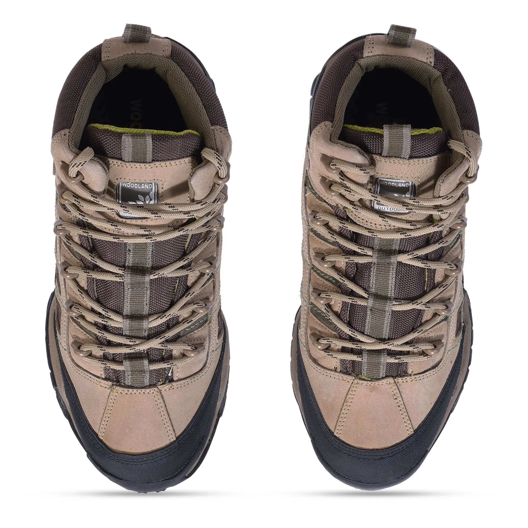 khaki boot for men - Thumbnail 3