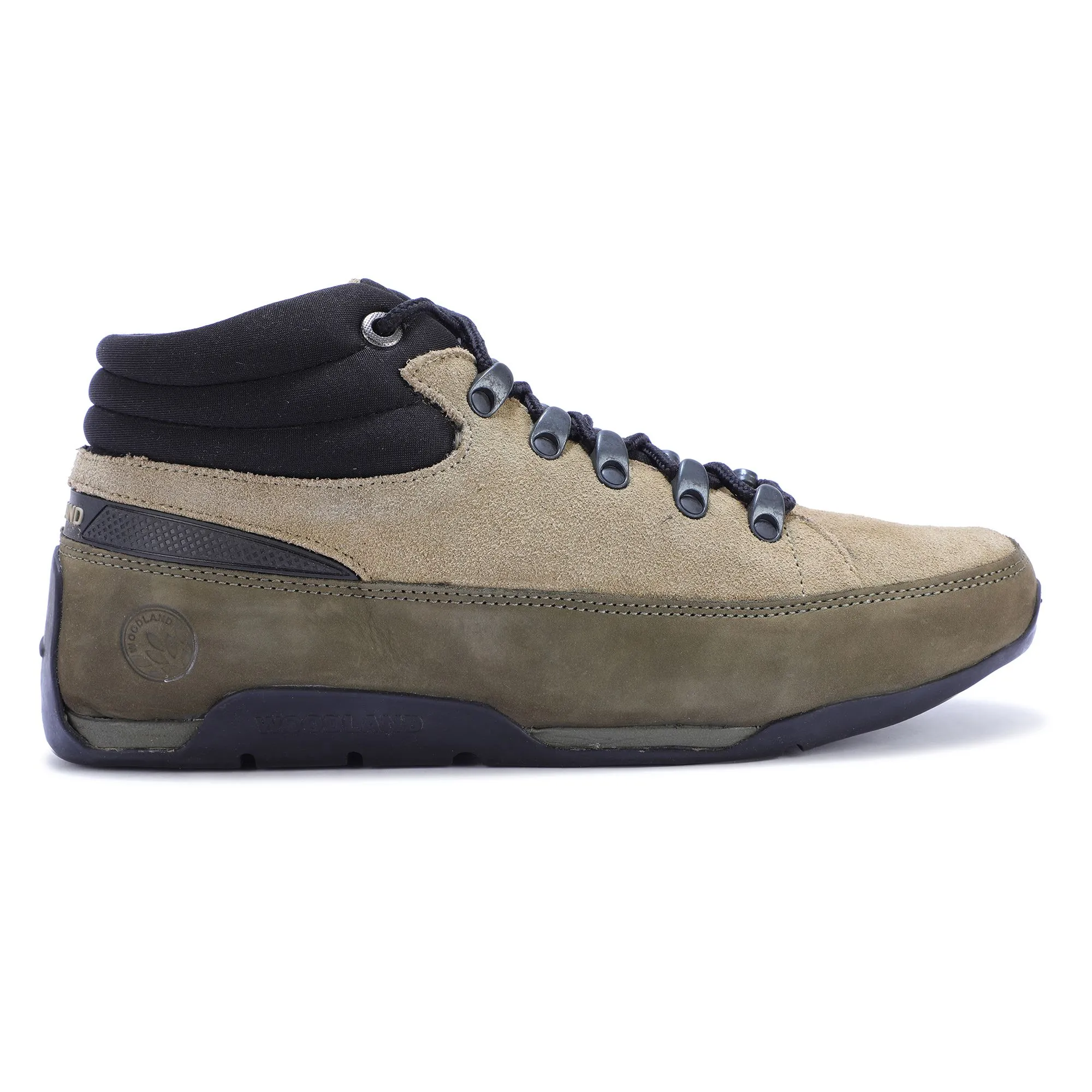 Woodland OLIVE GREEN running shoes - Image 1