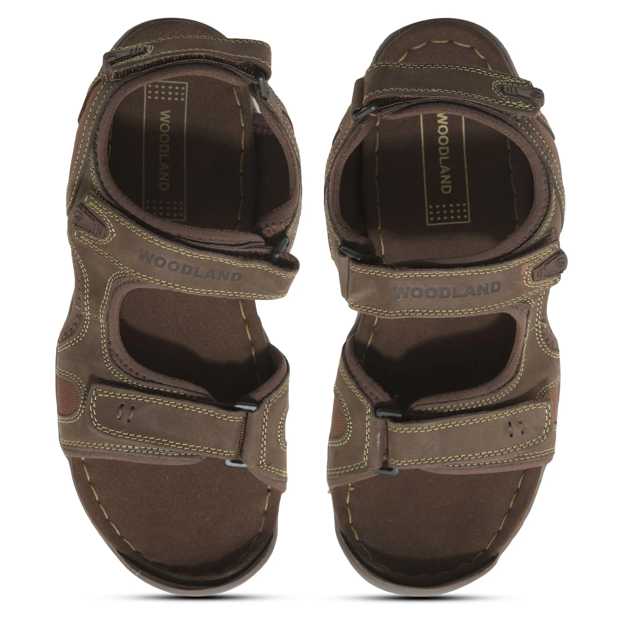 Woodland Brown floater Sandals - Thumbnail 3