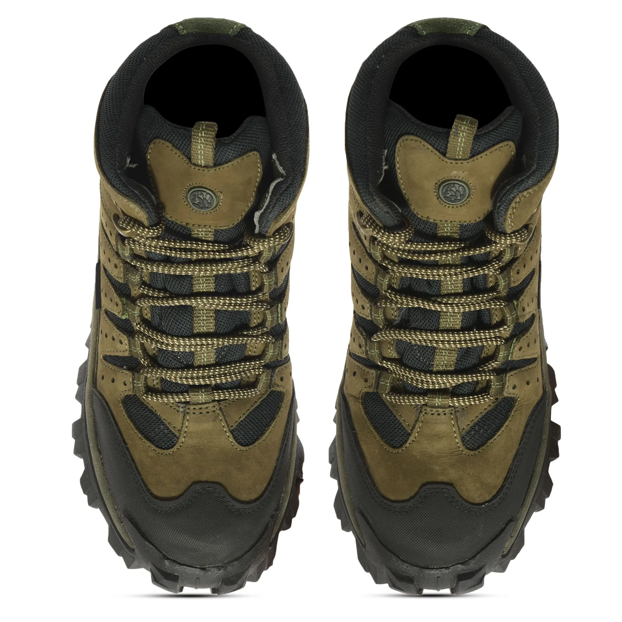 Olive Green Boot for men - Thumbnail 3