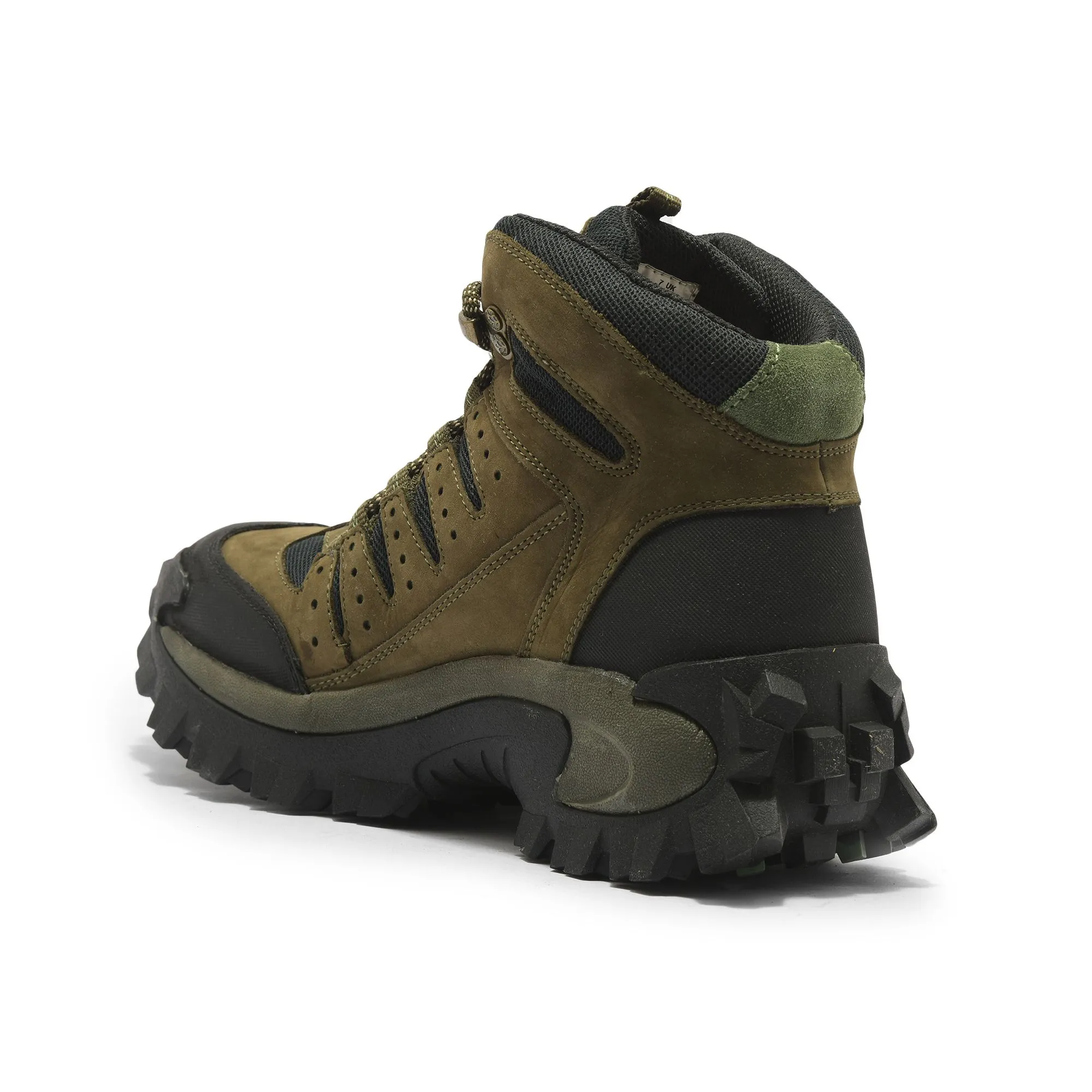 Olive Green Boot for men - Thumbnail 5