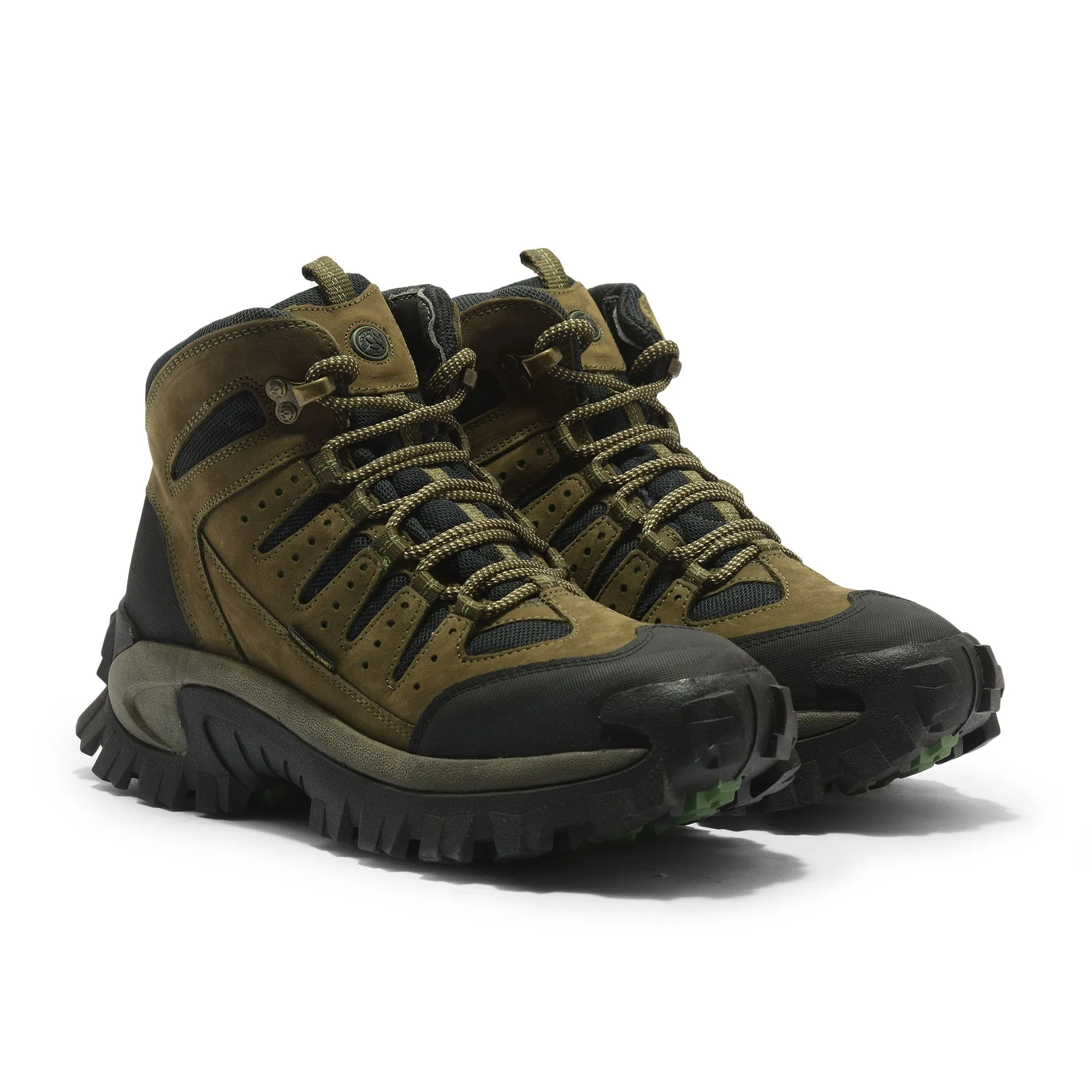 Olive Green Boot for men - Thumbnail 6
