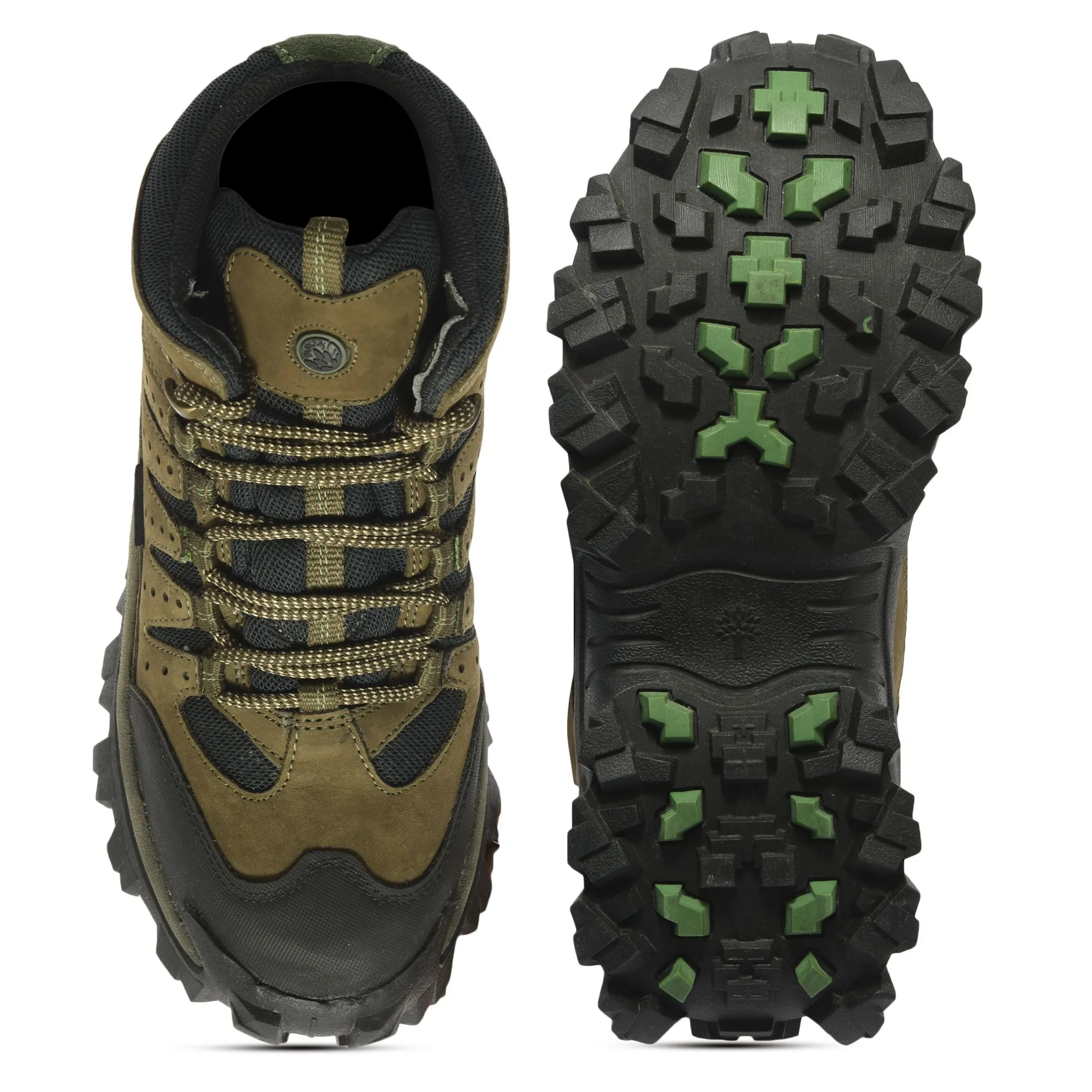 Olive Green Boot for men - Thumbnail 7