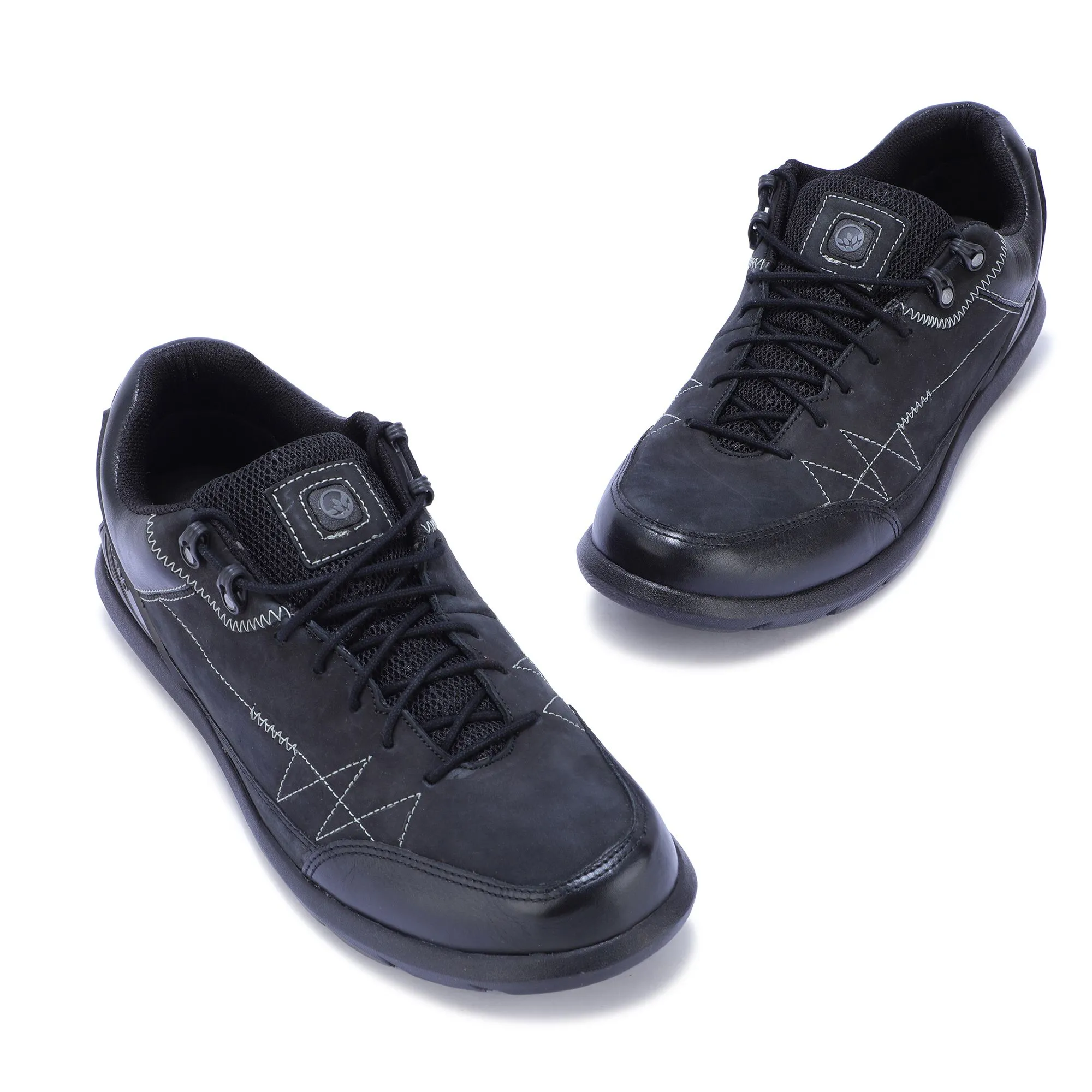 Woodland BLACK casual shoes - Thumbnail 2