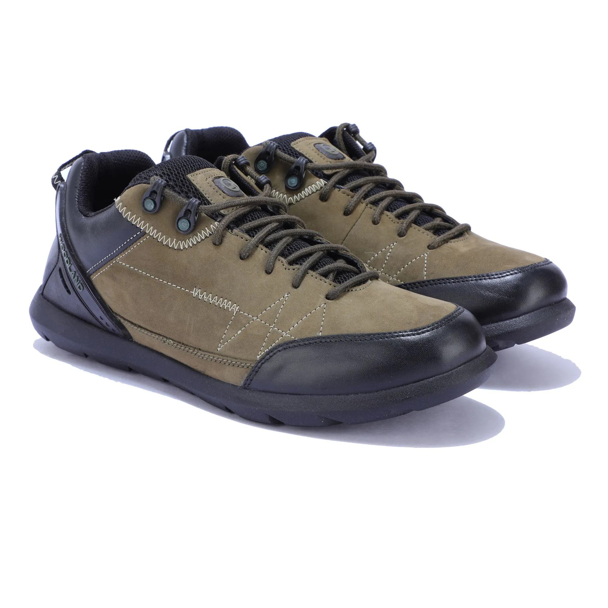 Woodland OLIVE GREEN casual shoes - Thumbnail 6