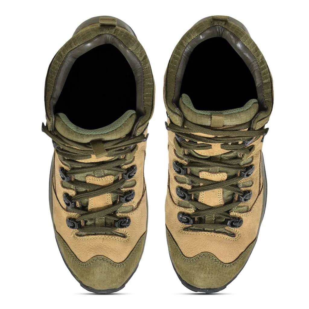 Woodland OLIVE GREEN trekking casual shoes - Thumbnail 3