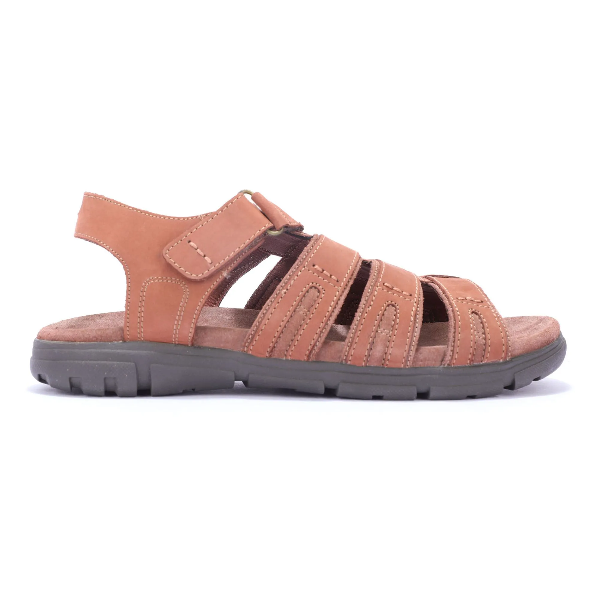 woodland-rust-brown-casual-sandals